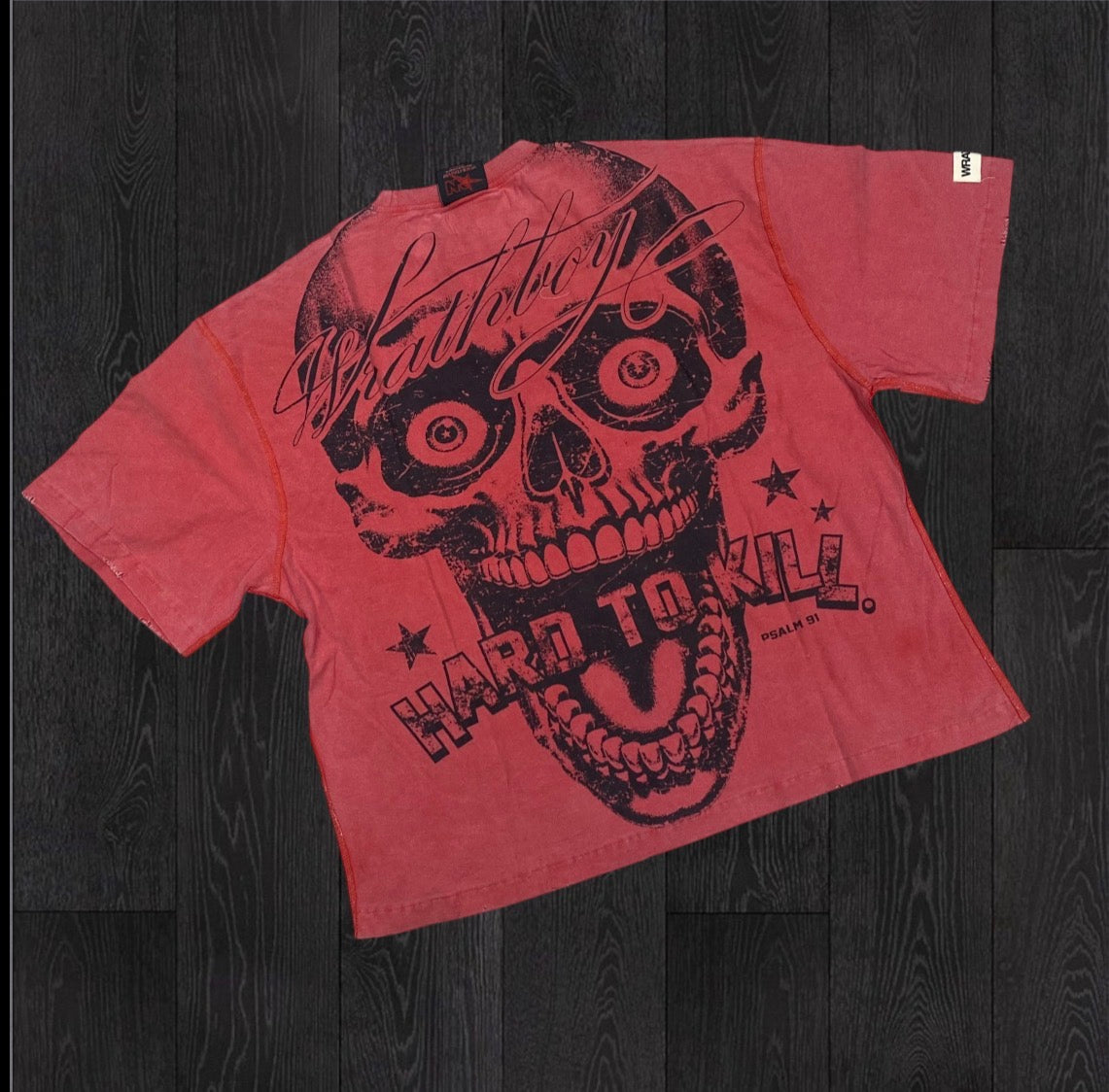 Wrath - Hard to Kill Tee - Red 630