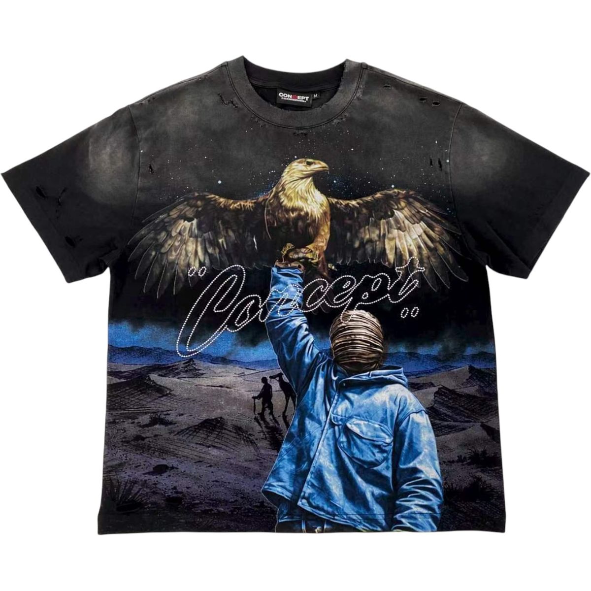 Con - sacred T-shirt - Black Wash - 15
