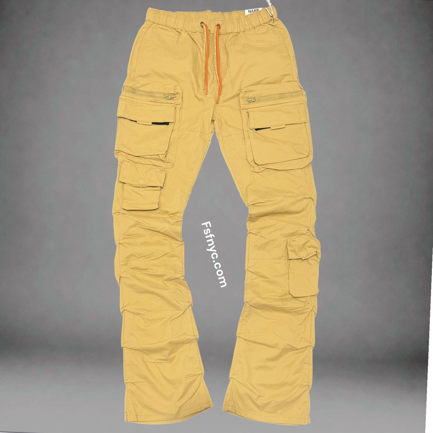 Narr - Stacked Cargo Pants - khaki - 432