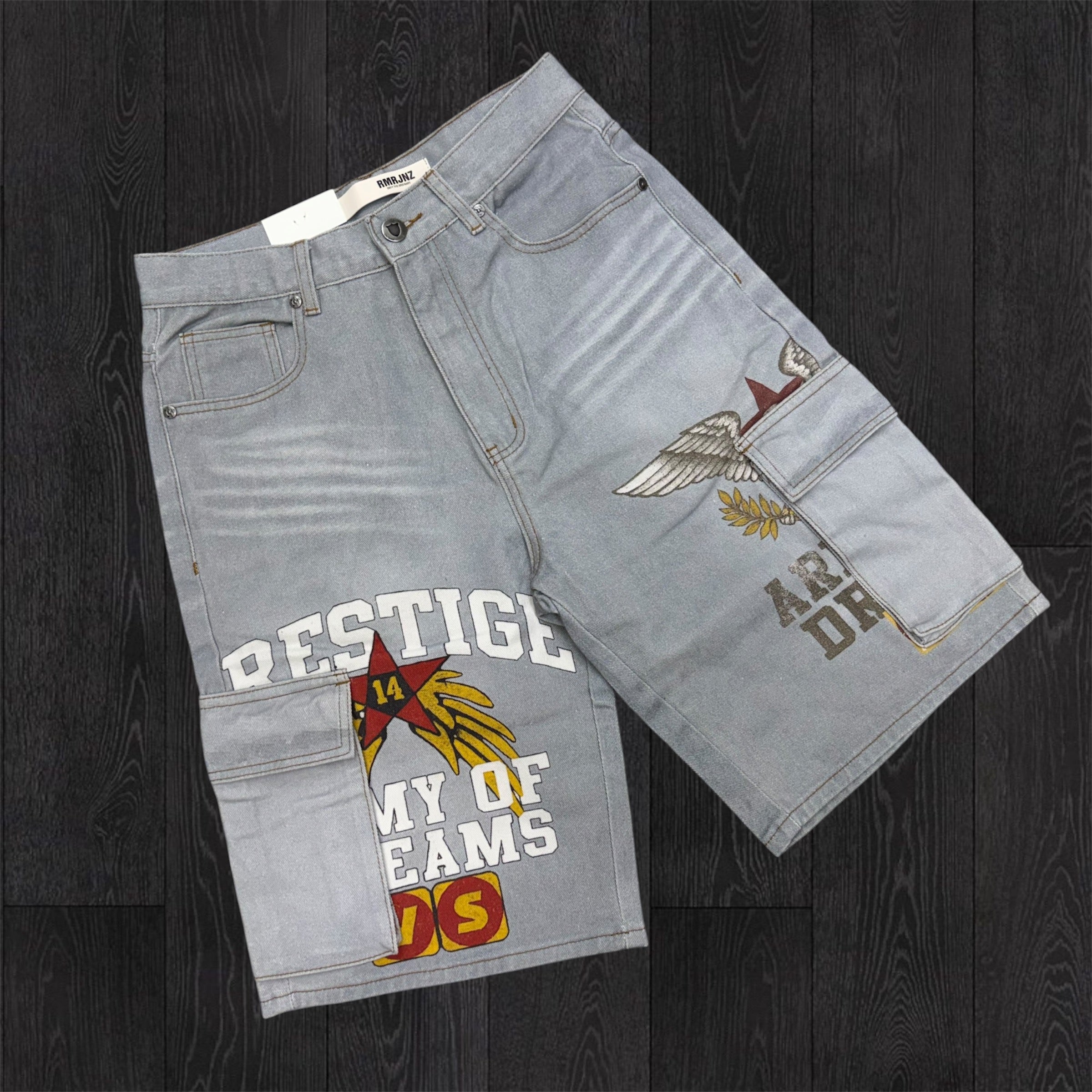 Armor - Prestige Jean Shorts - LT Blue 227