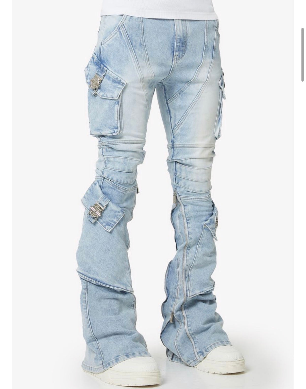 GUAPI - The Black Ope Denim - Aqua Blue