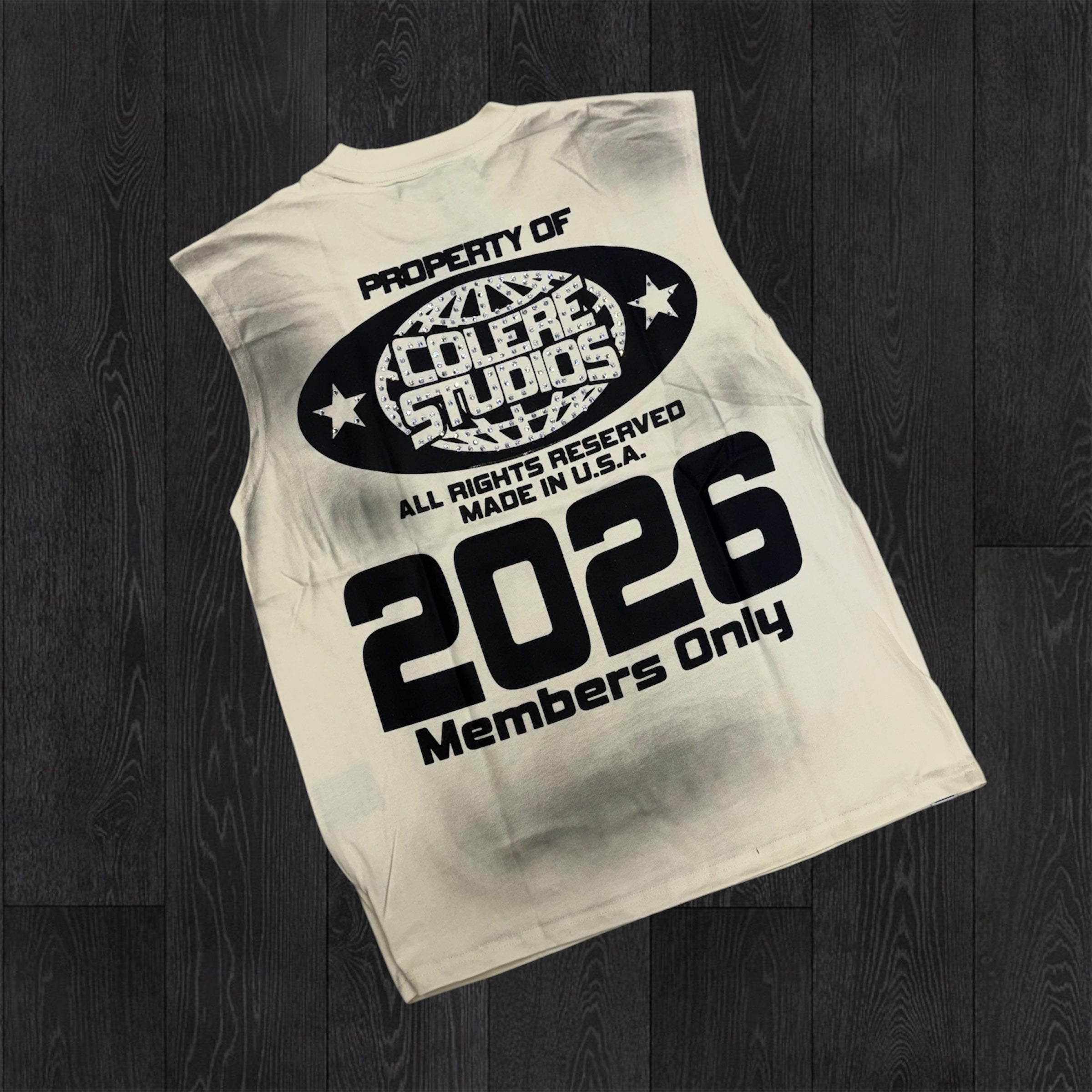 HDSN - Colere Sleeveless Tee - Off White 707