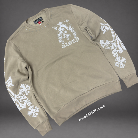 Pike - Glory Crew Sweatshirt - Khaki 2607