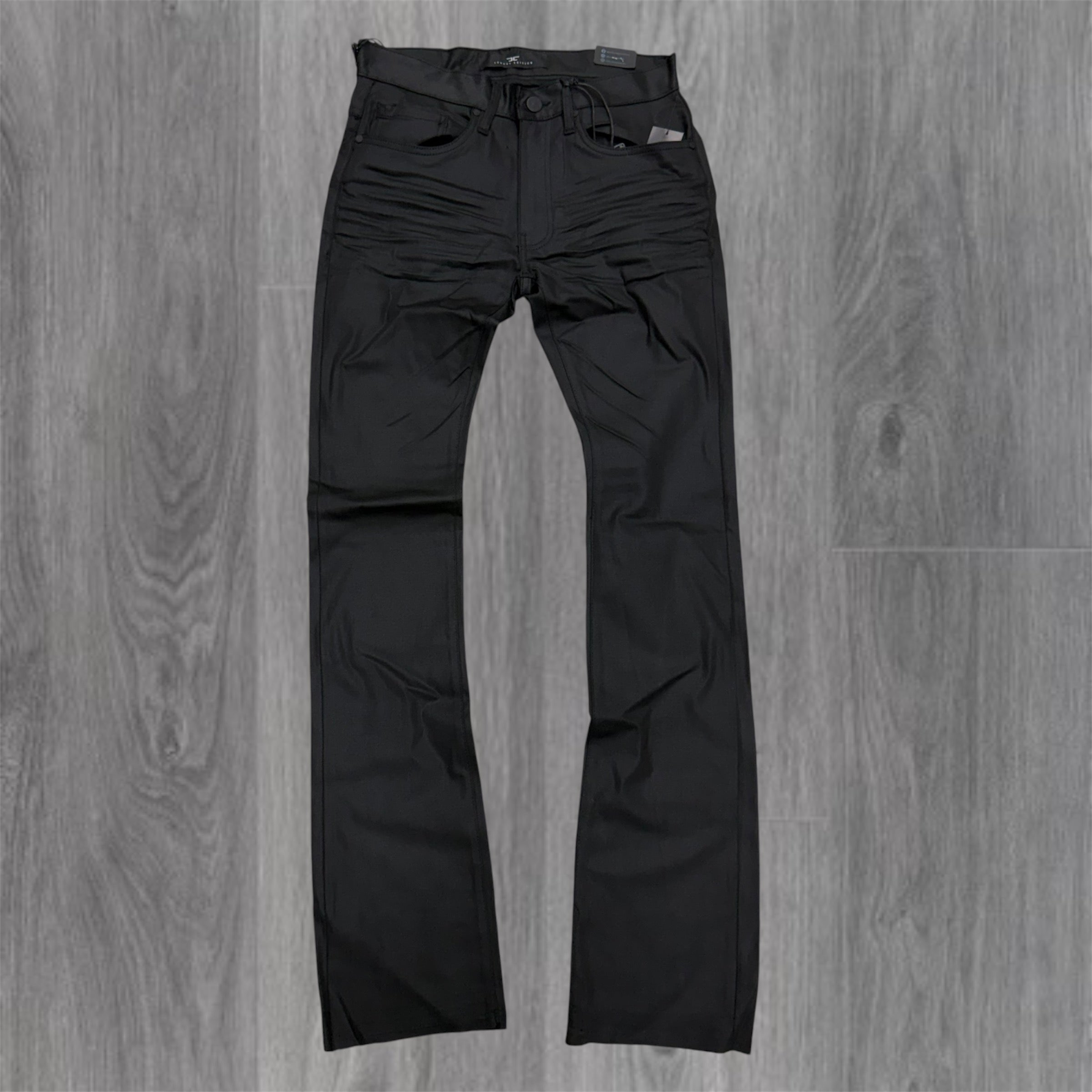 JC - Wax Denim STACKED Jeans - Jet Black JTF490