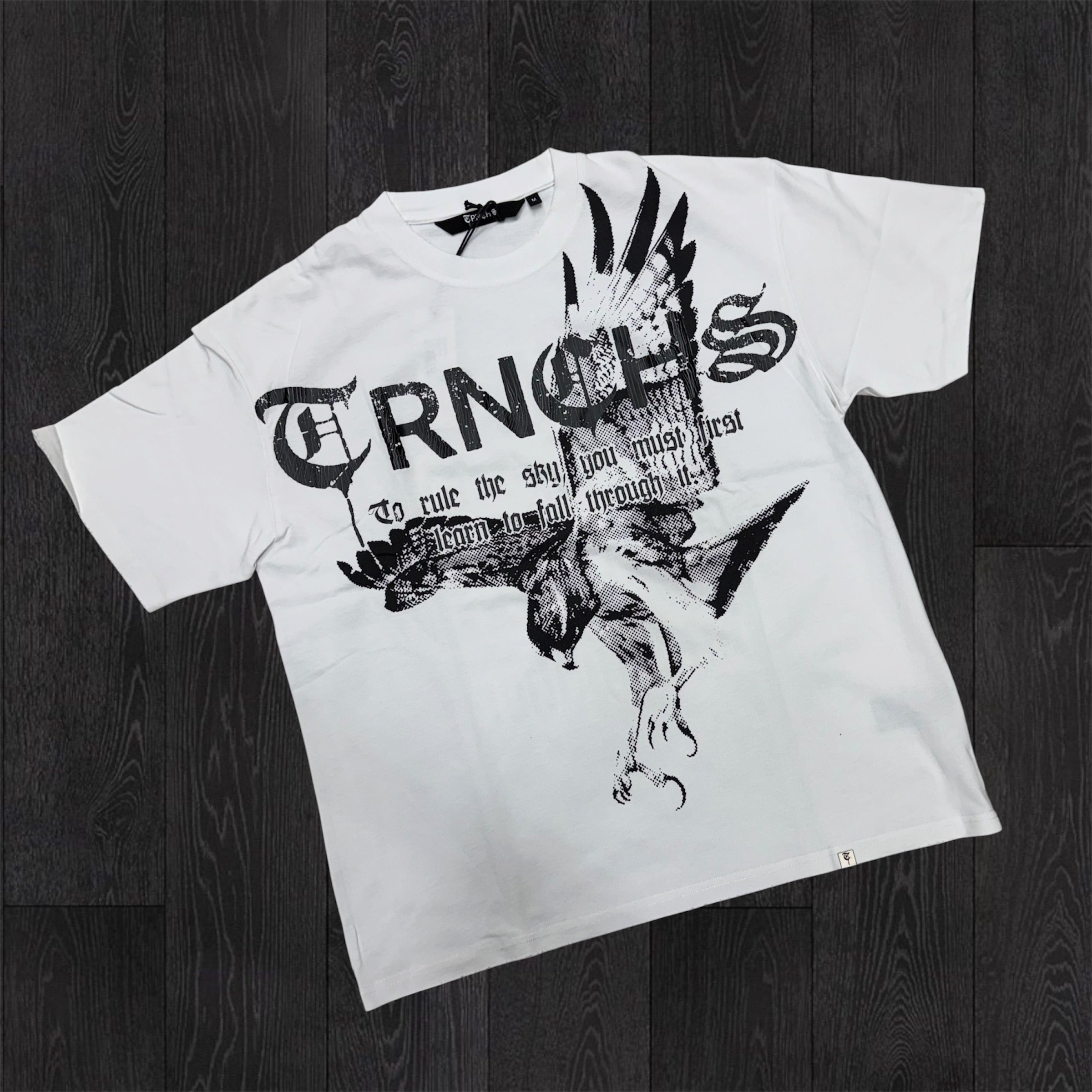 TRNCHS - Beyond Reach Tee - White 2532