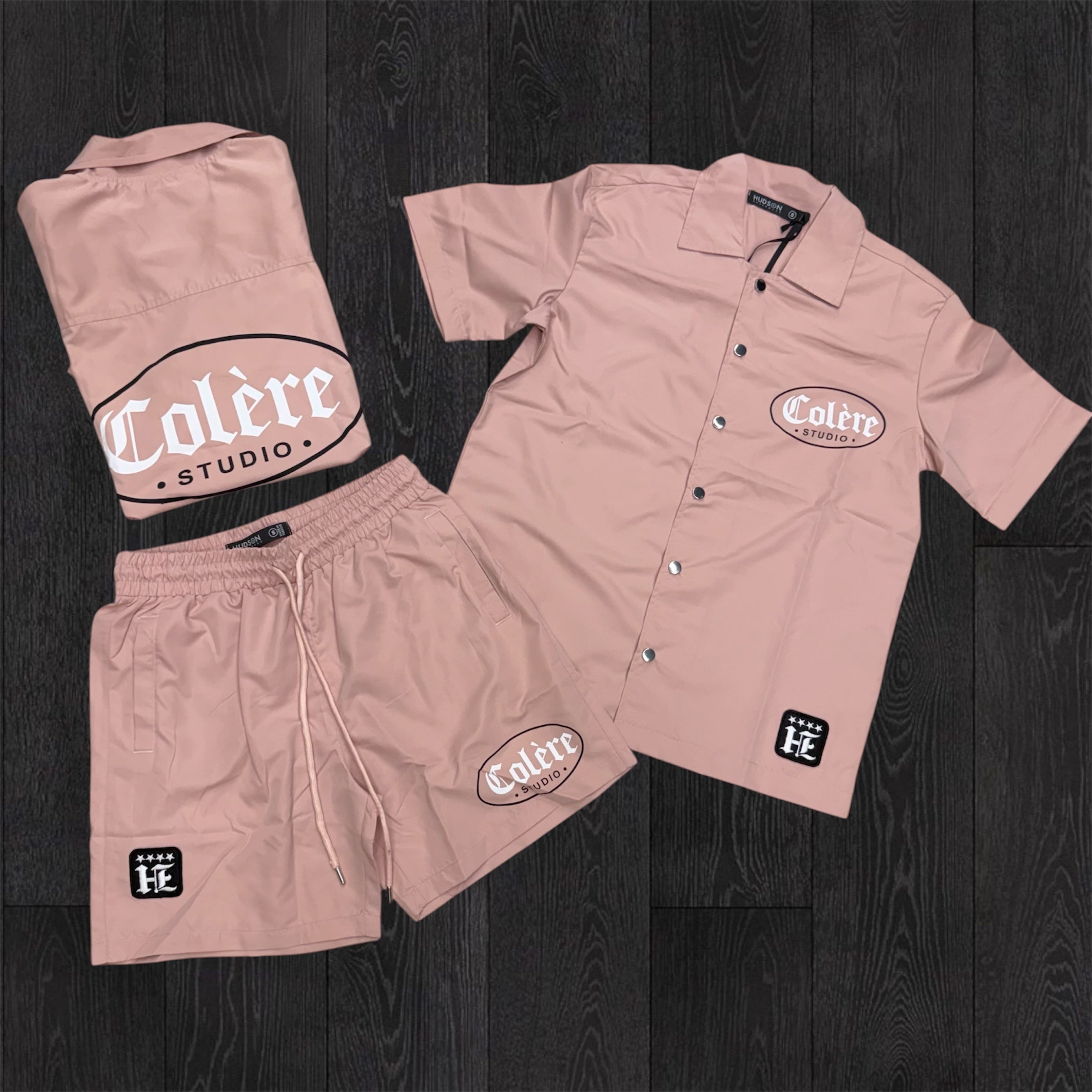 HDSN - Windbreaker Set - Pink - 694