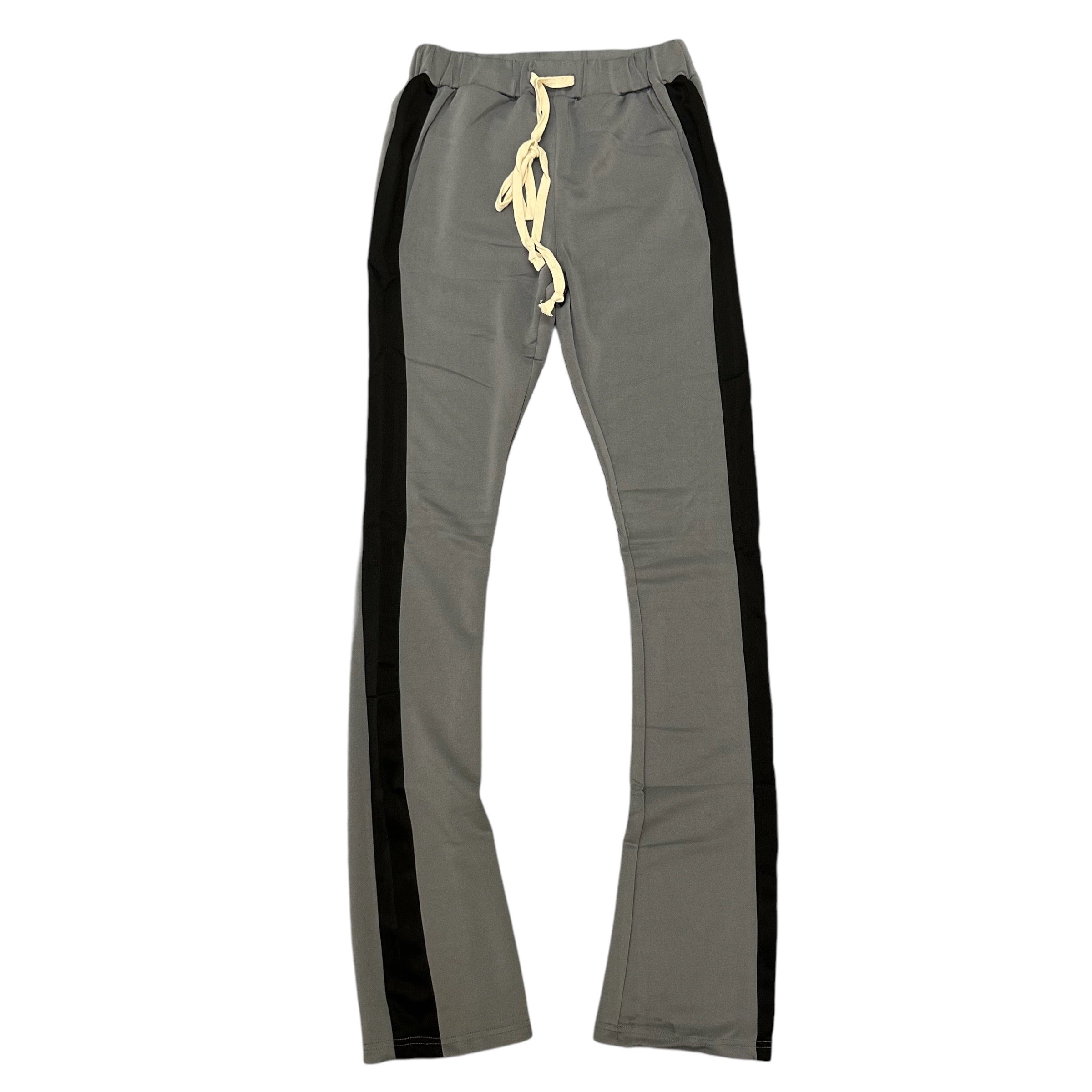 Ckel Stacked Track Pants Charcoal Black 555