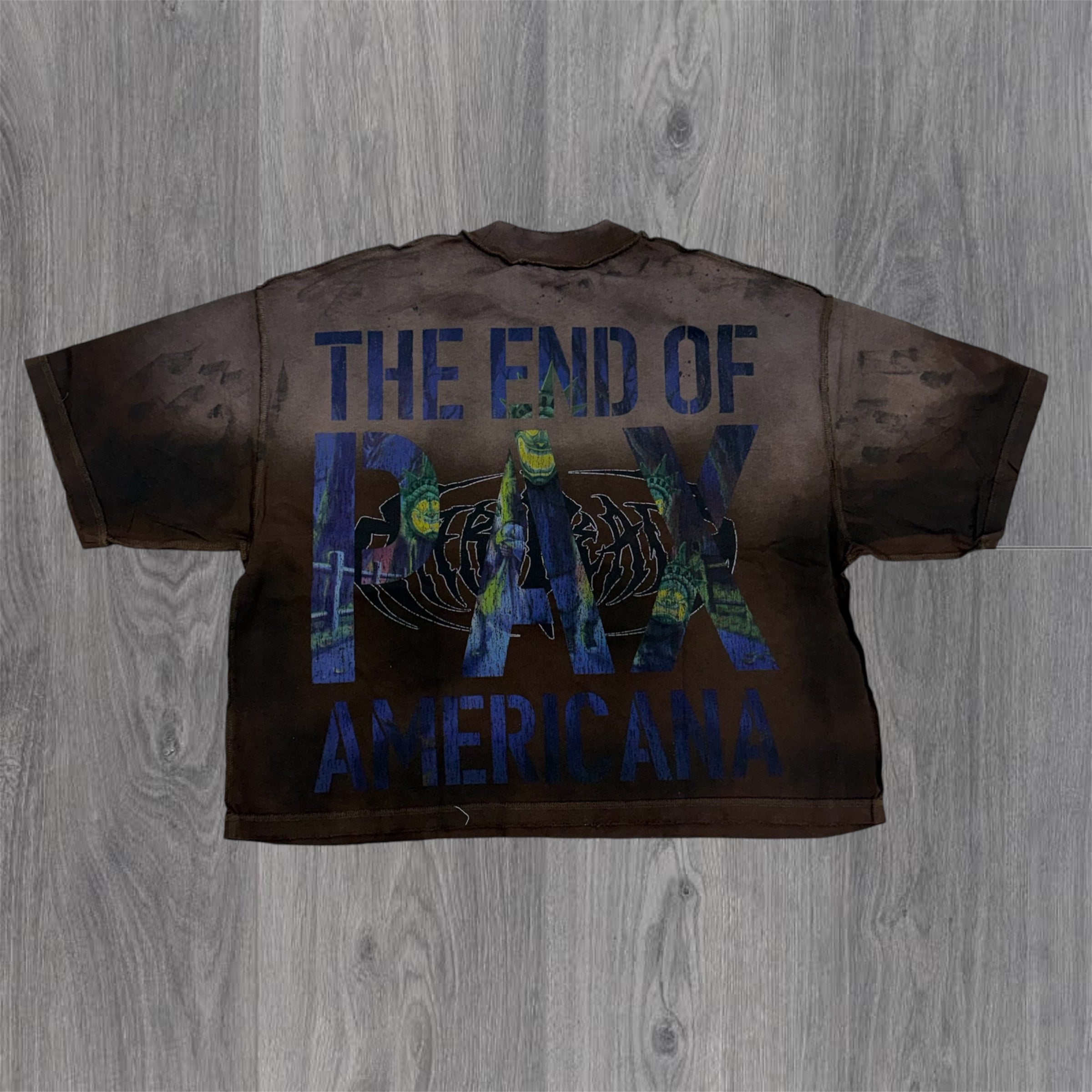 RP - Bad habit tee - Dk Brown - 5055