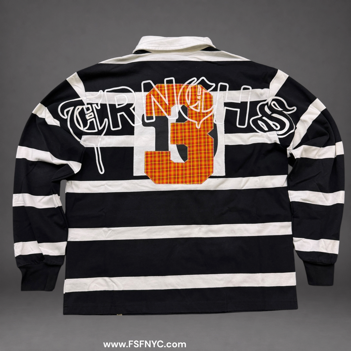 TRNCHS - Halloween Long Sleeve Polo - Black