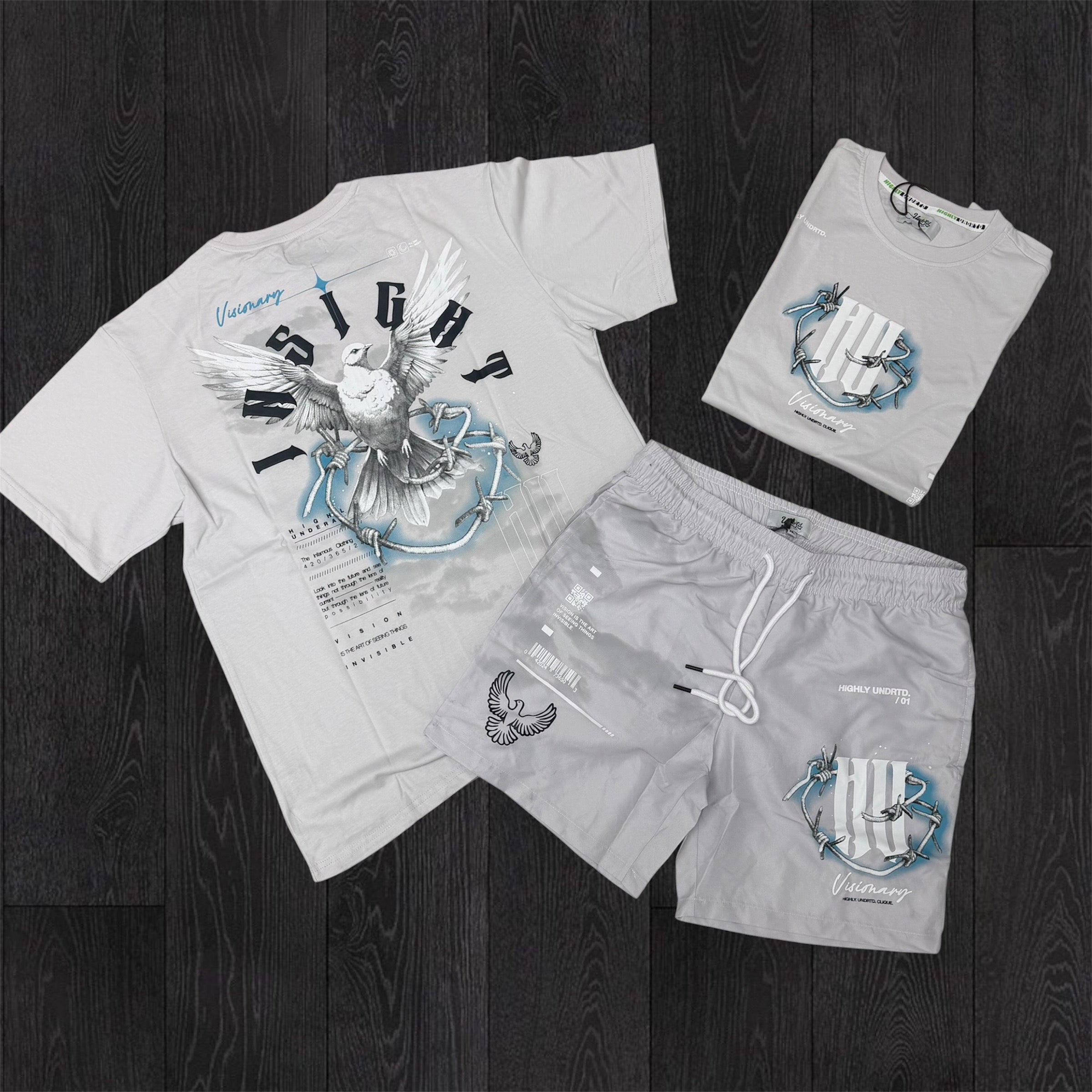 UNDRTD - Visionary Short Set - Cloud 6114 6214