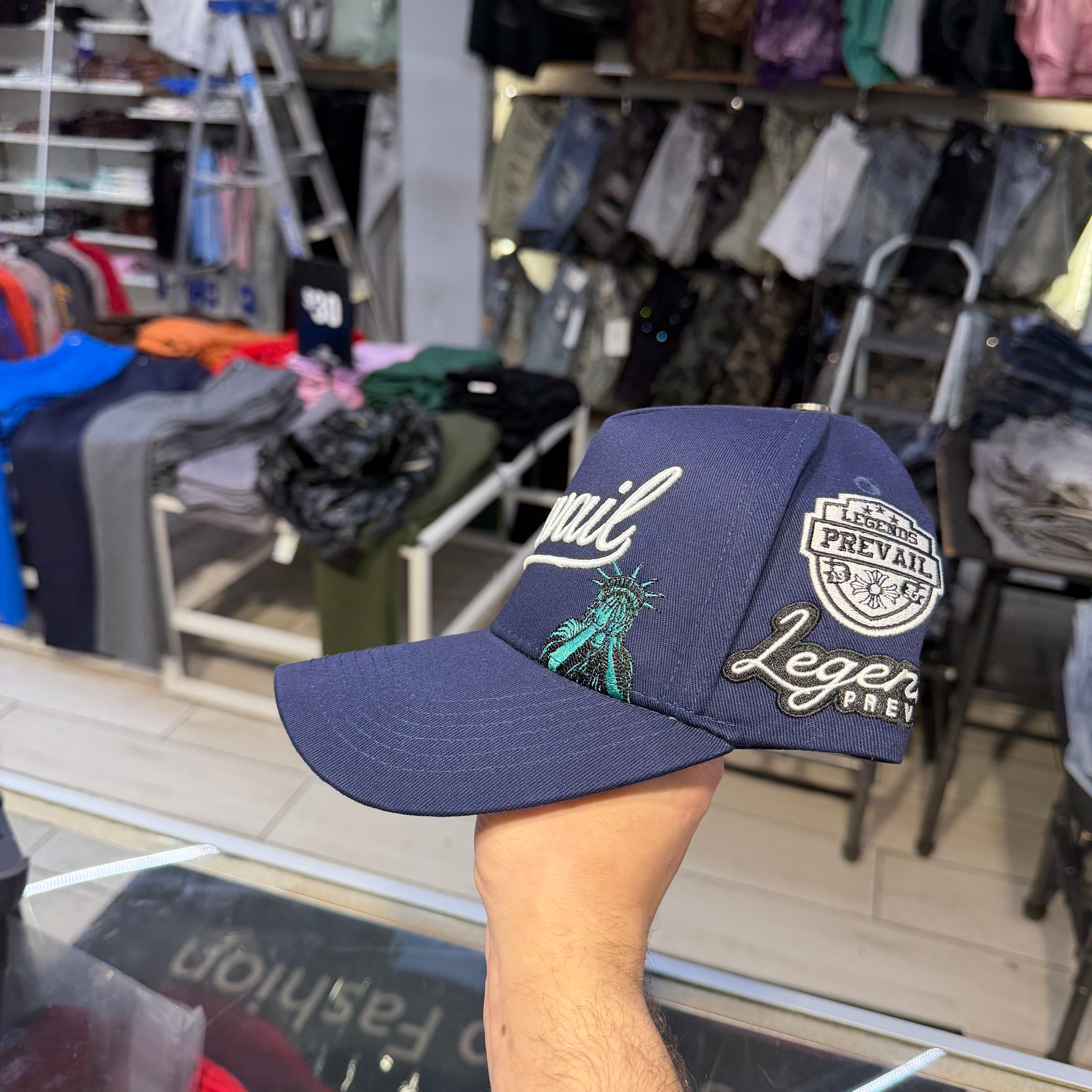 Prevail - Patch Trucker Hat - Navy