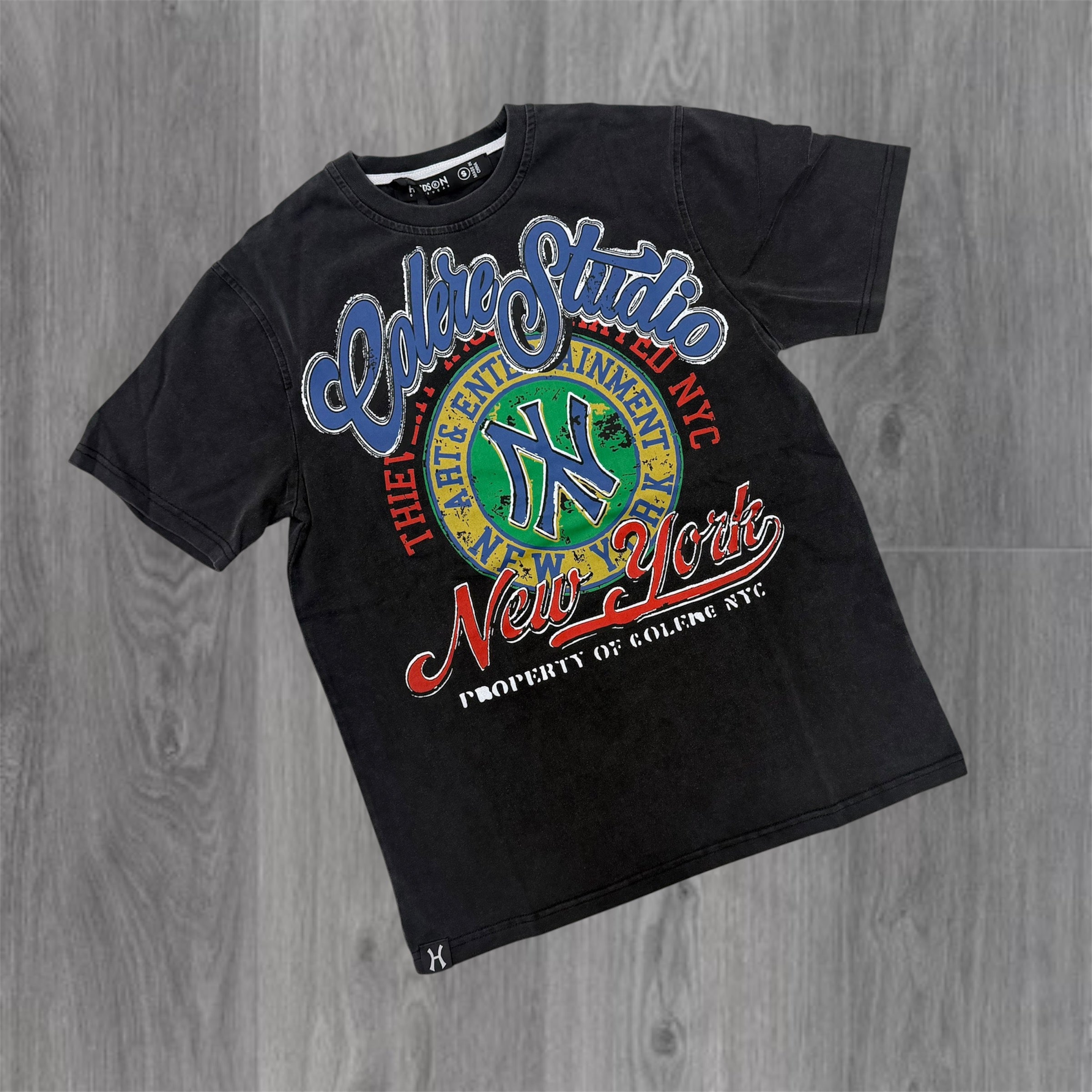 HDSN - Colere NY Tee - Black 698