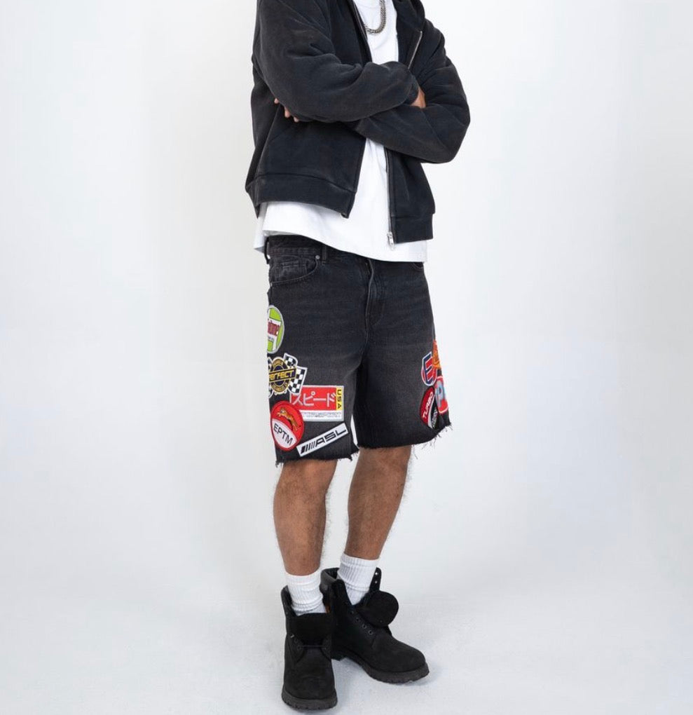 EPTM - Roadster Denim Shorts - Black 808