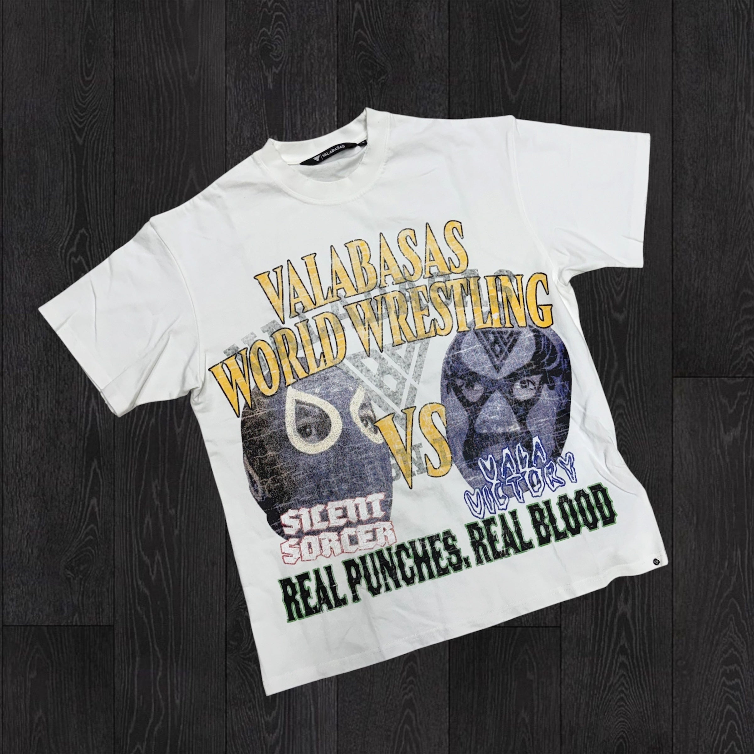 Valabasas - WWE Tee - white 26007