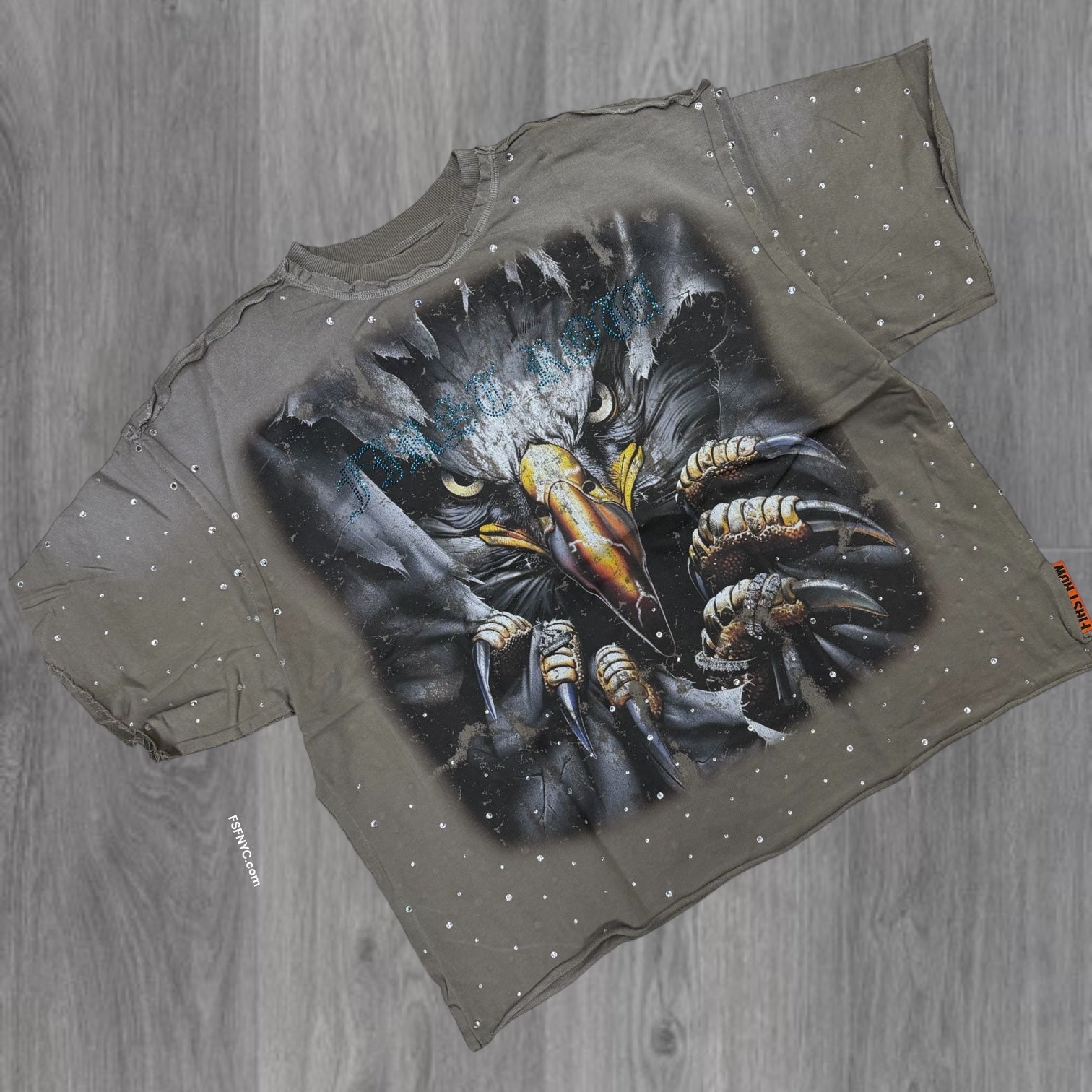 FR - Talon Oversized T-shirt -Taup -3056