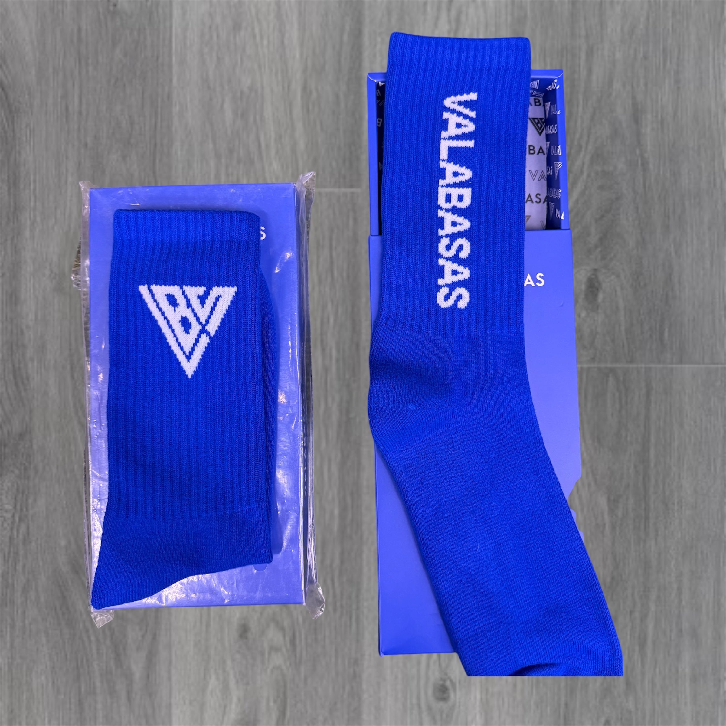 Valabasas Essential Socks - Electric Blue