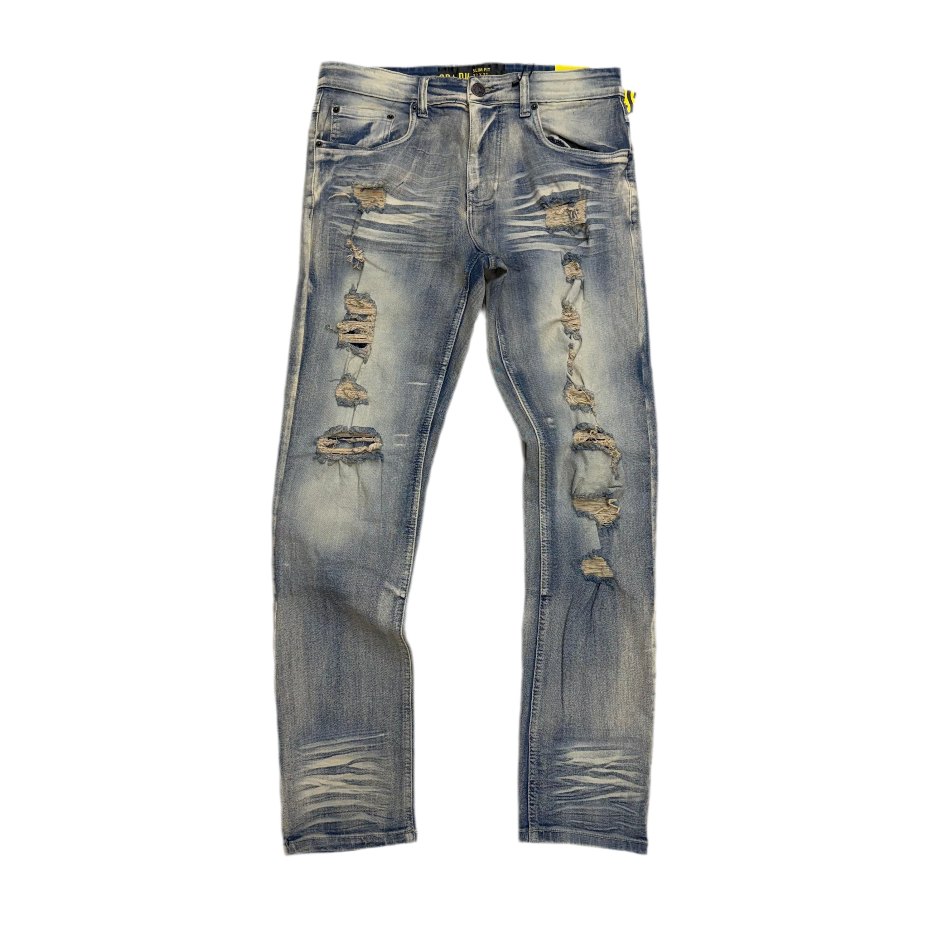 SP - Distress Skinny Denim - Tint - 4405
