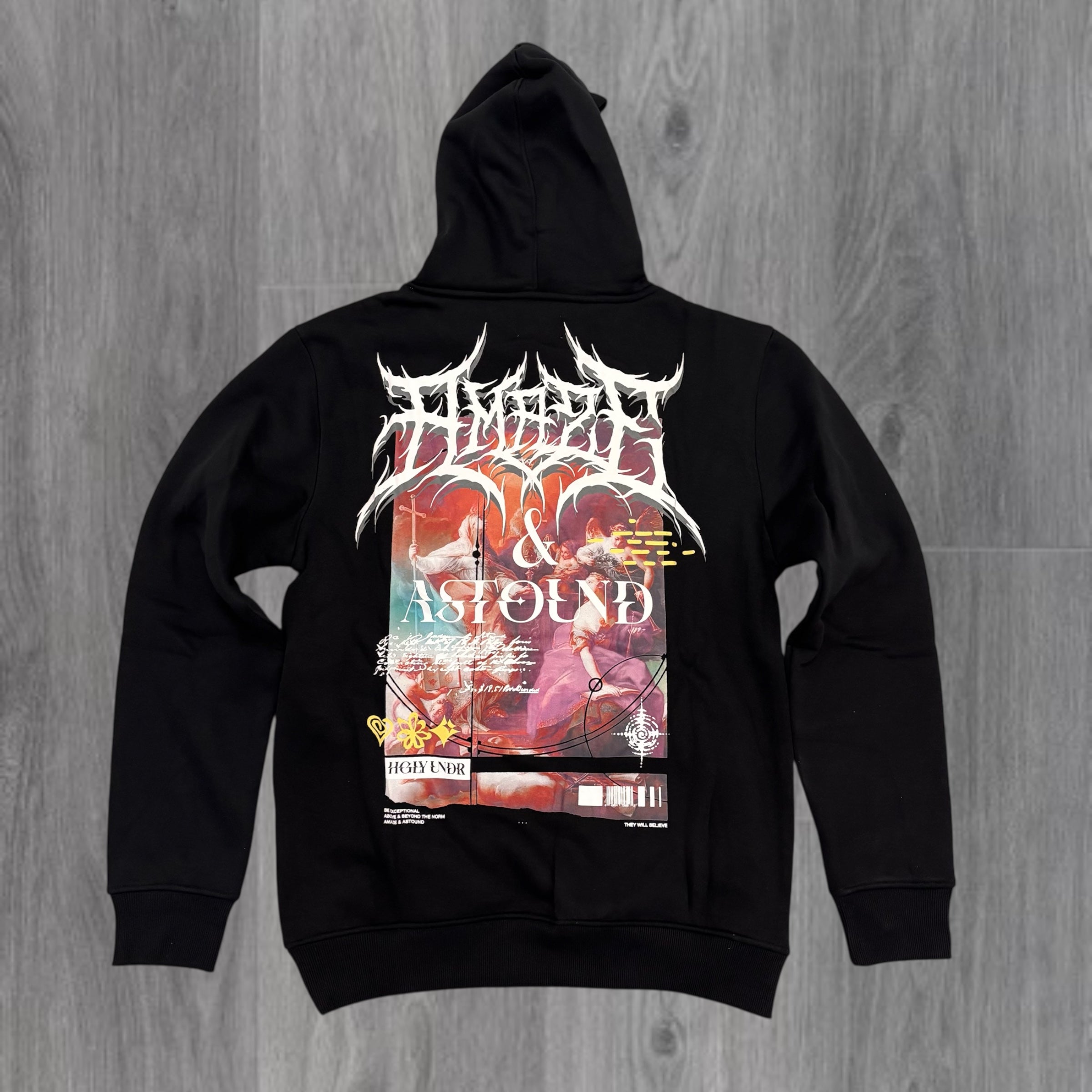 UNDRTD - Stacked ASTOUND Sweatsuit - BLACK - 5605 5205