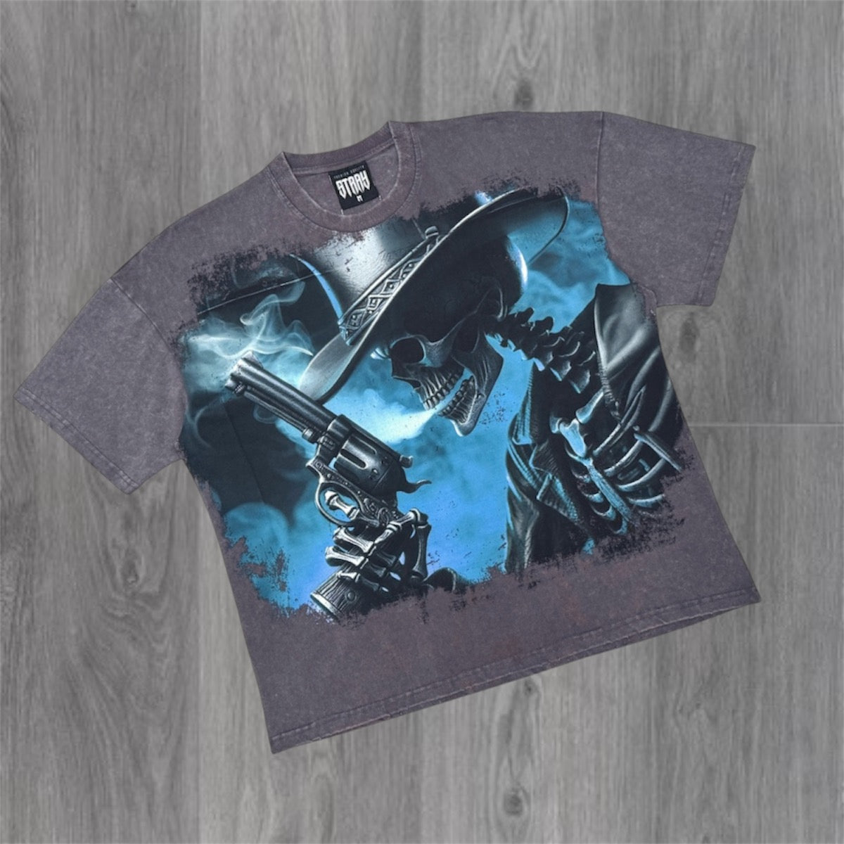 Stray - End Game T-shirt - Charcoal 1743
