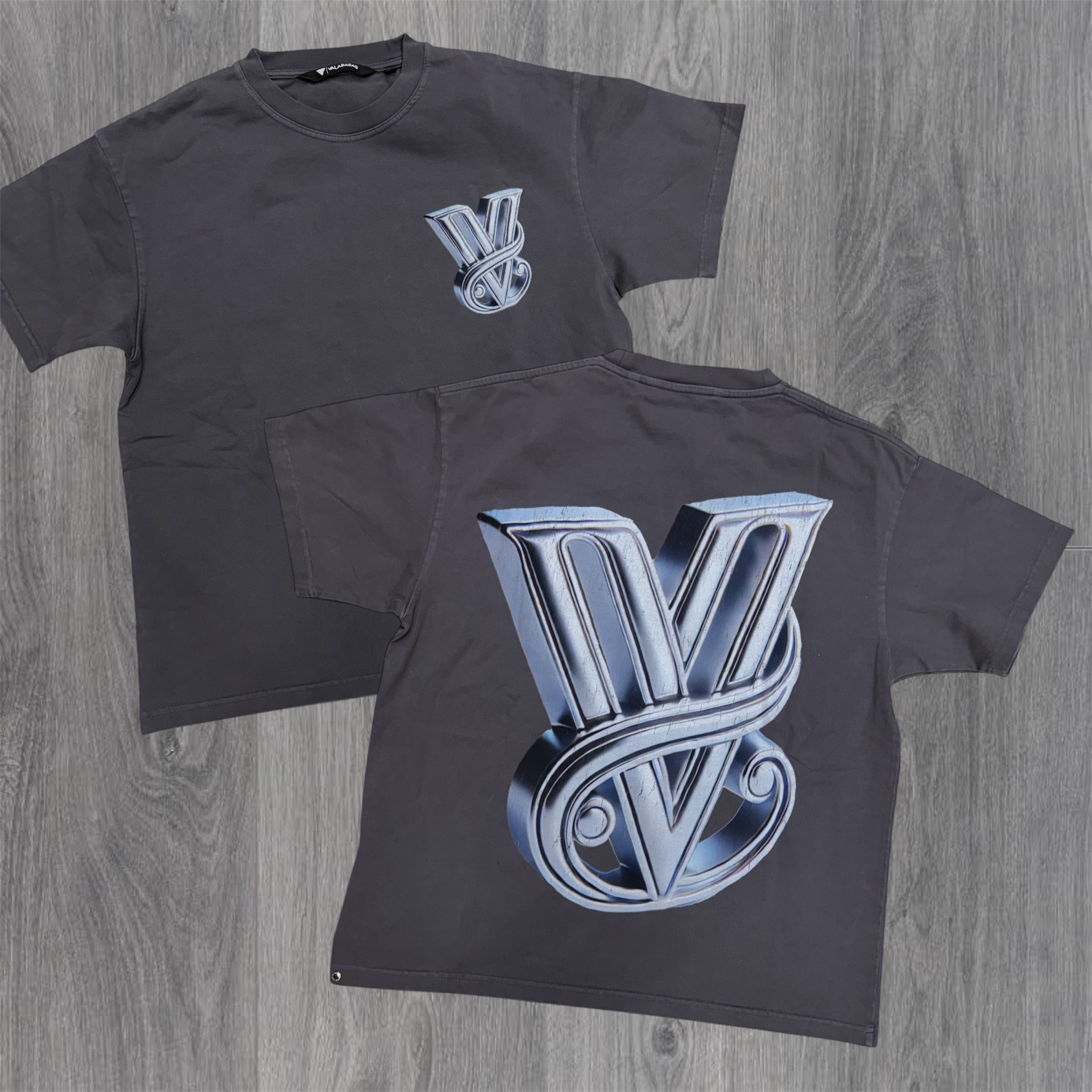 Valabasas- Legacy short sleeve Tee - Grey -1053