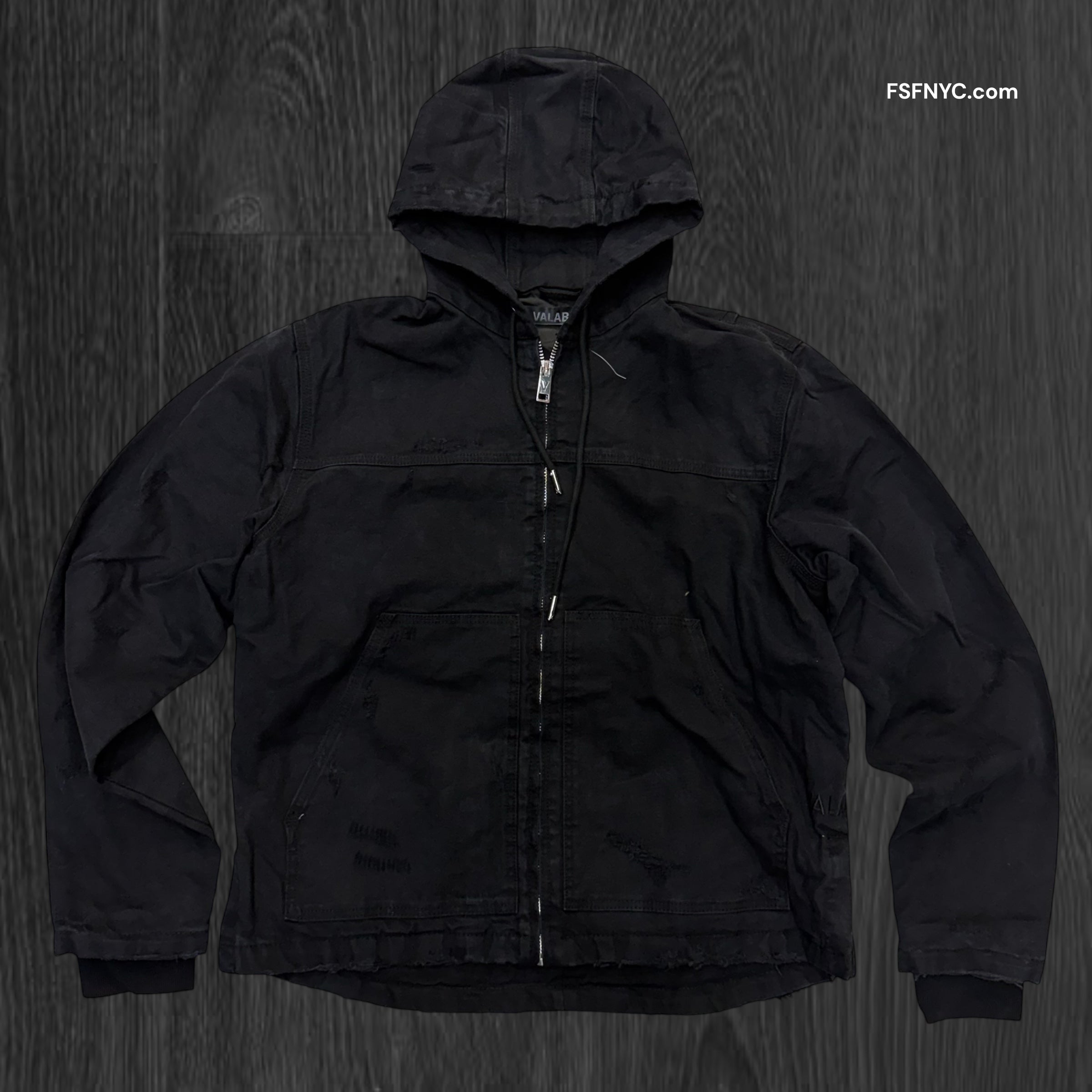 Valabasas - Carpenter Denim Jacket - BLK - 1052