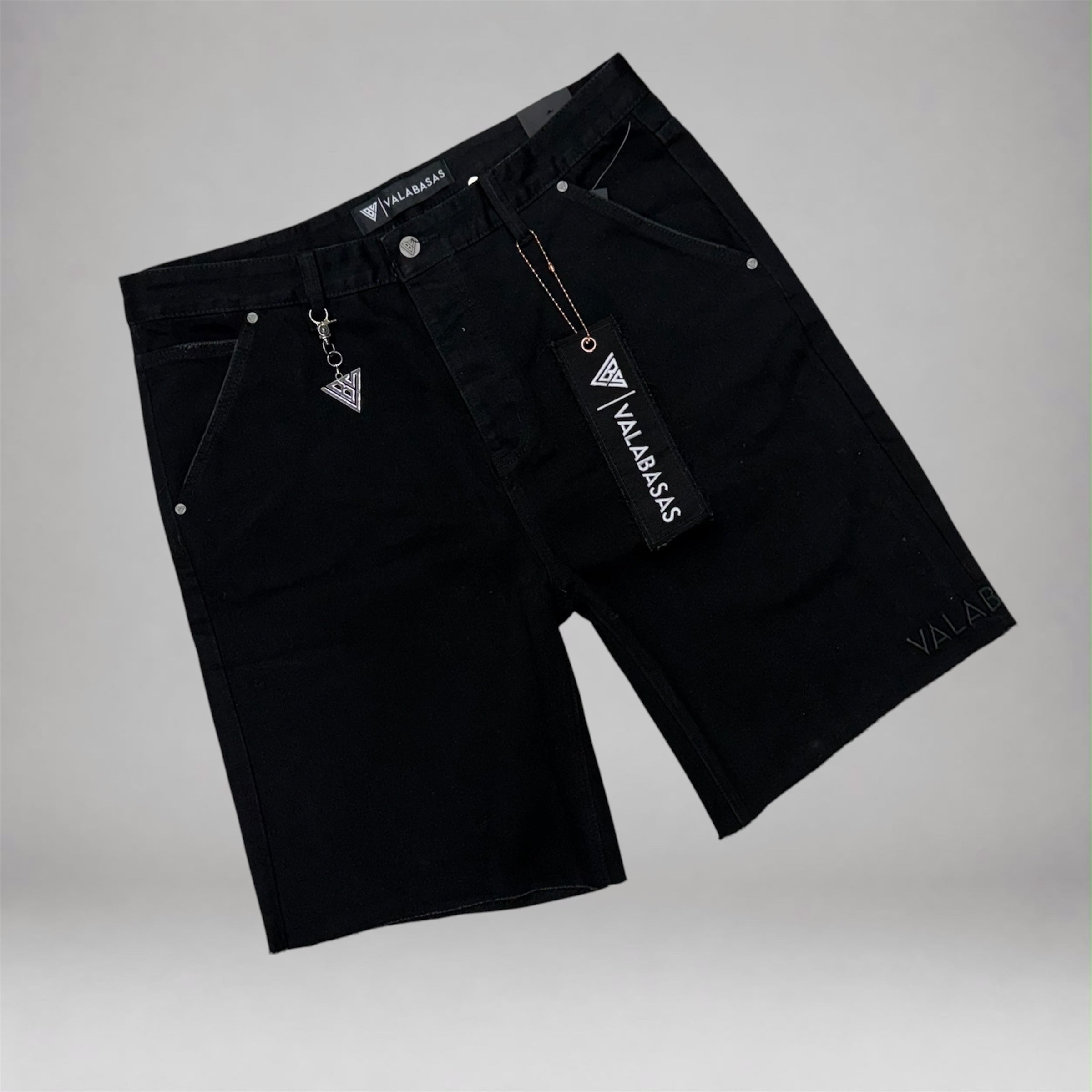 Valabasas - Mr Shorts Denim - Jet Black 1004