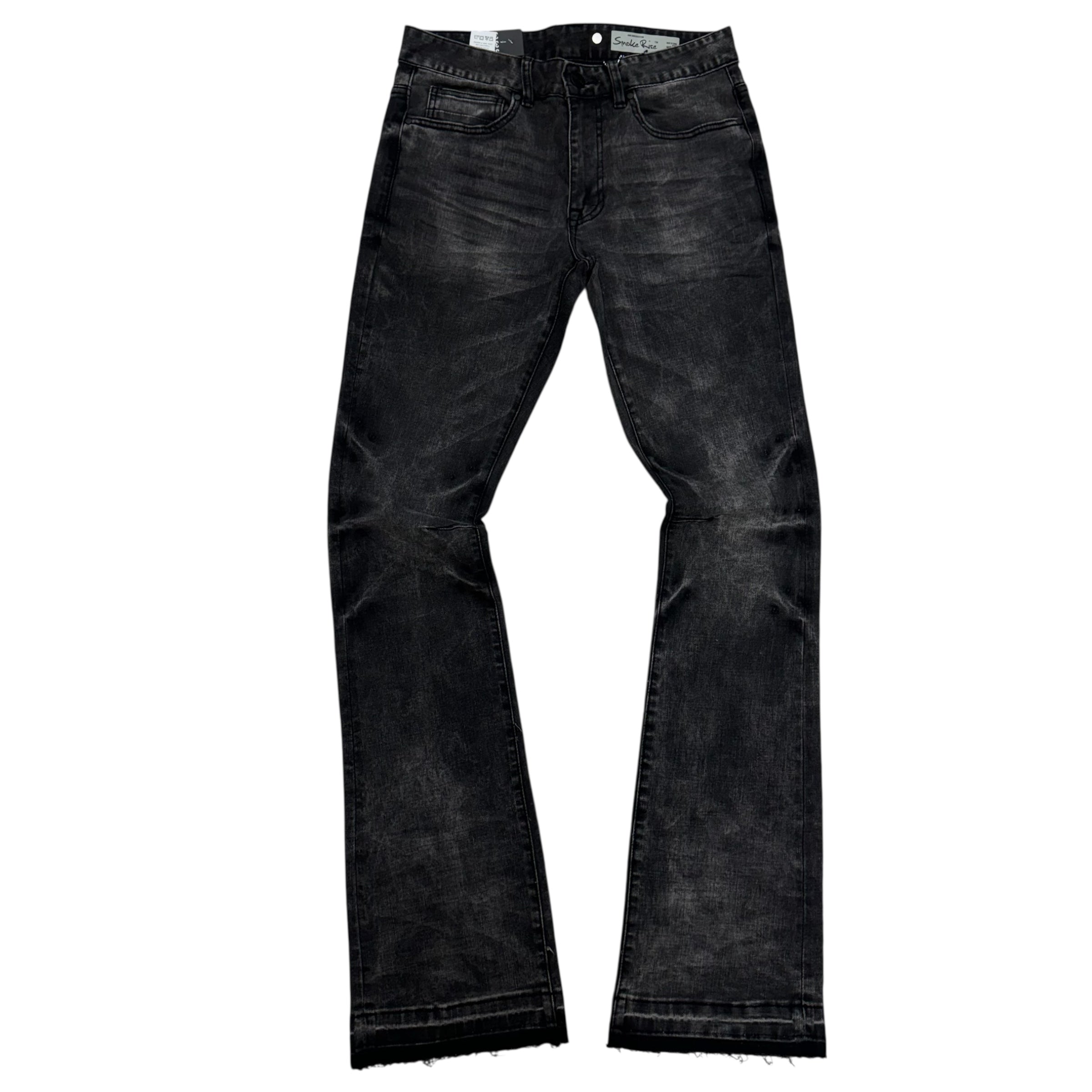 Rise - Flare Clean Denim - ARGON BLACK - JP25620