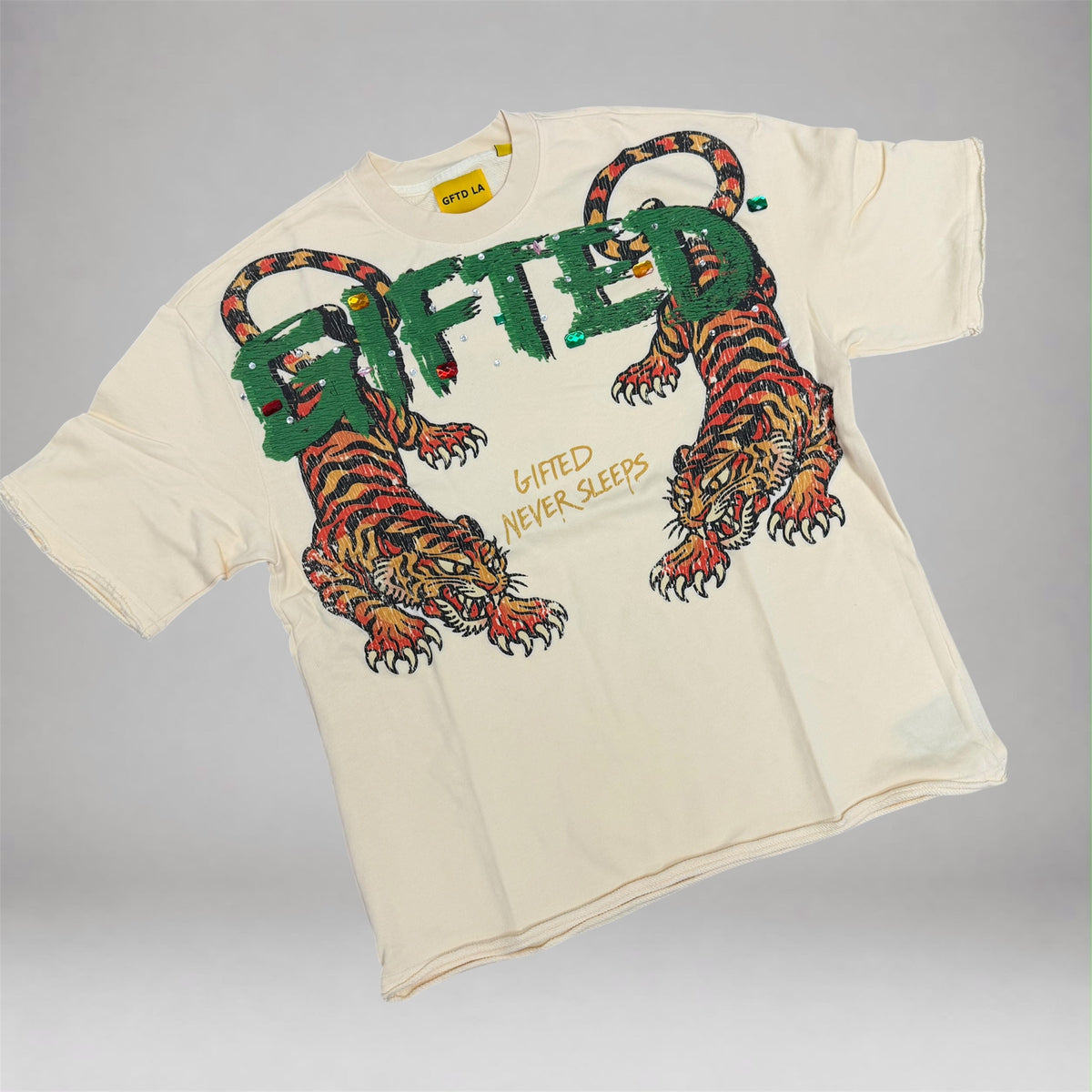 GFTD - Dangerous Love Tee - Cream 2660