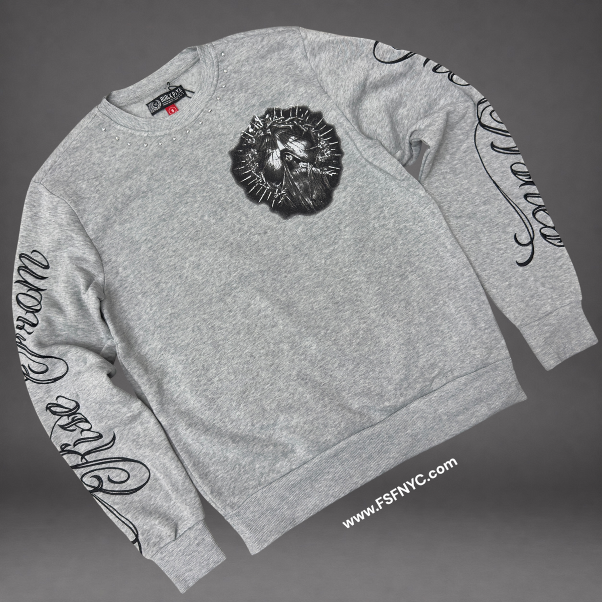 Pike - Belief Crew Sweatshirt - Grey 2609