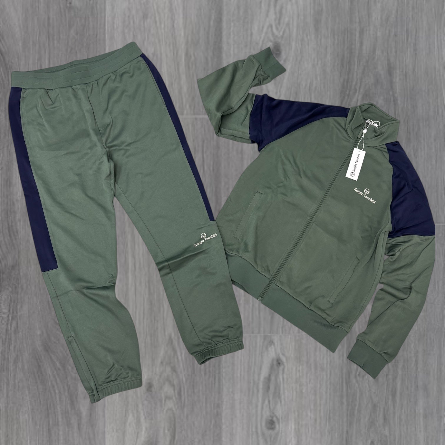 Sergio Tacchini - Spacco Track Set - Duck Green