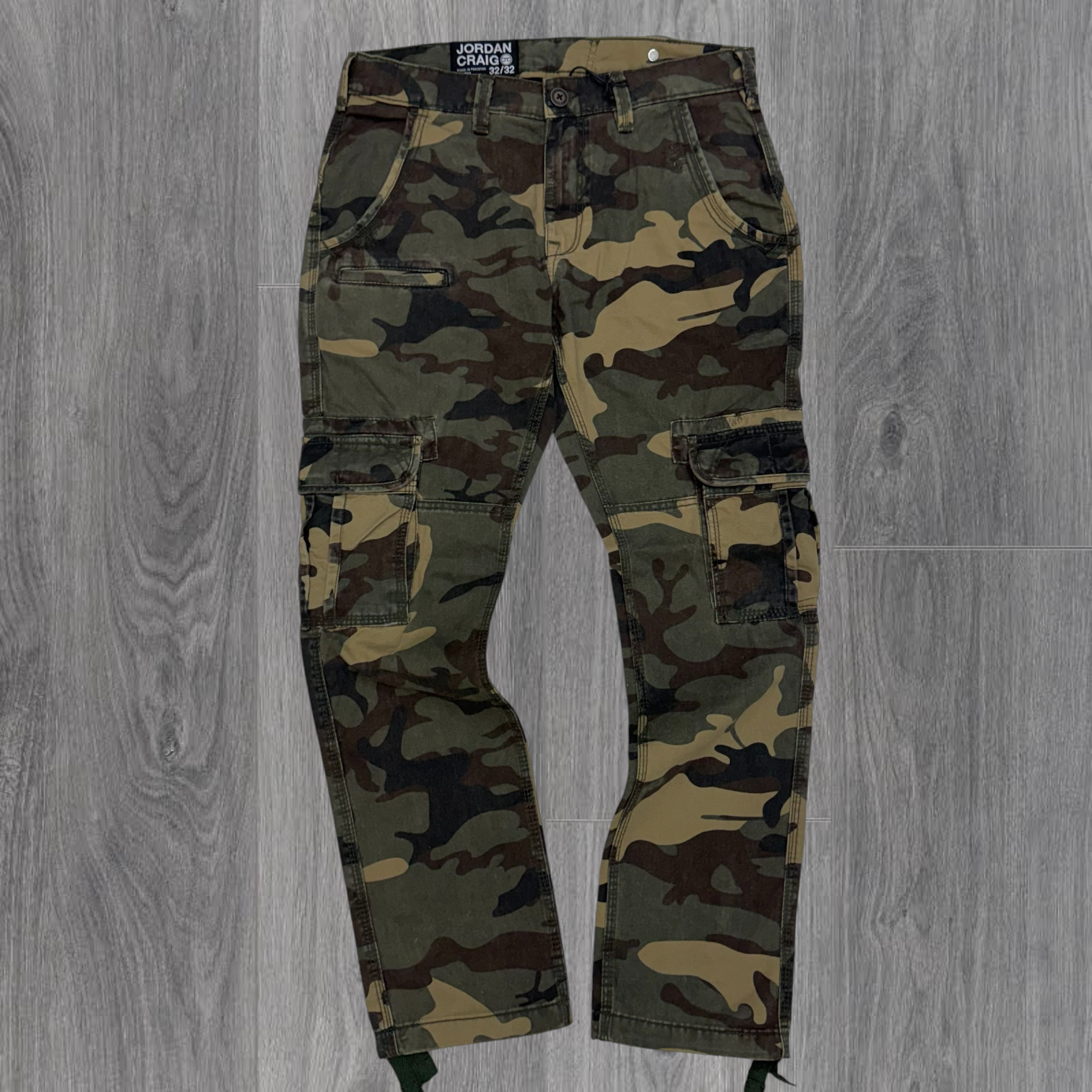JC - Woodland Camo Casual Cargo - 5656