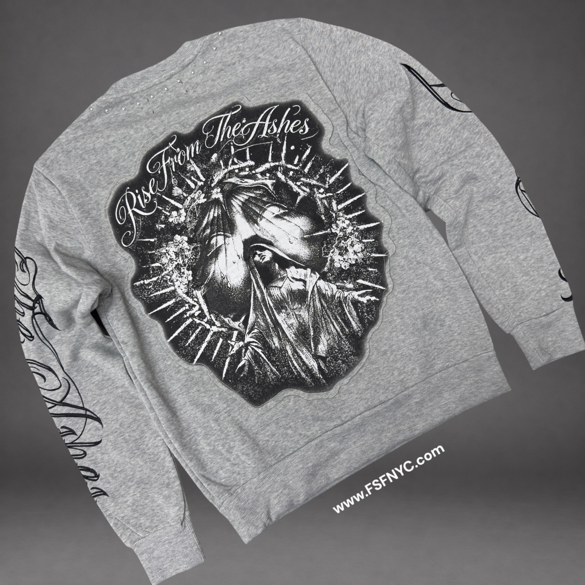Pike - Belief Crew Sweatshirt - Grey 2609