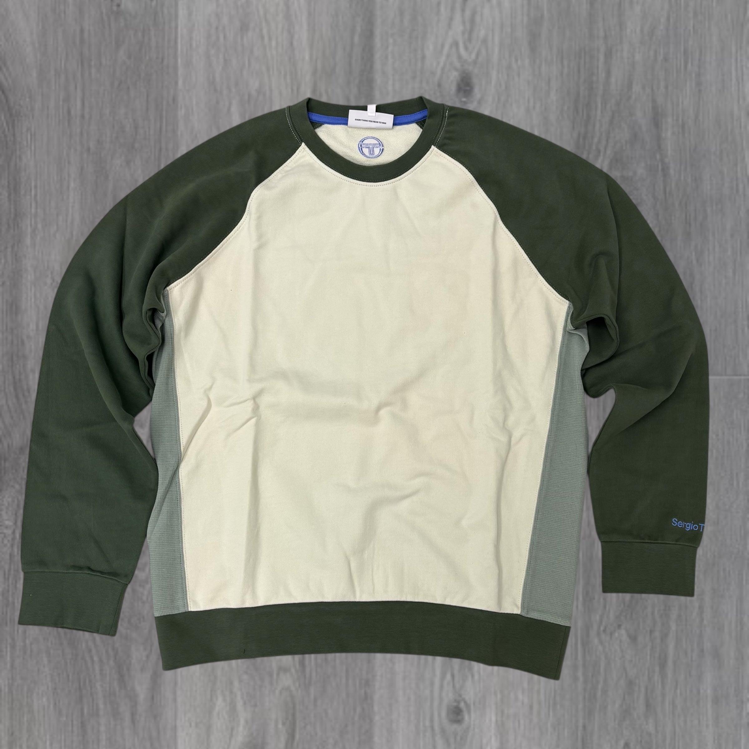 Sergio Tacchini - Suonare Crewneck - Almost Aqua