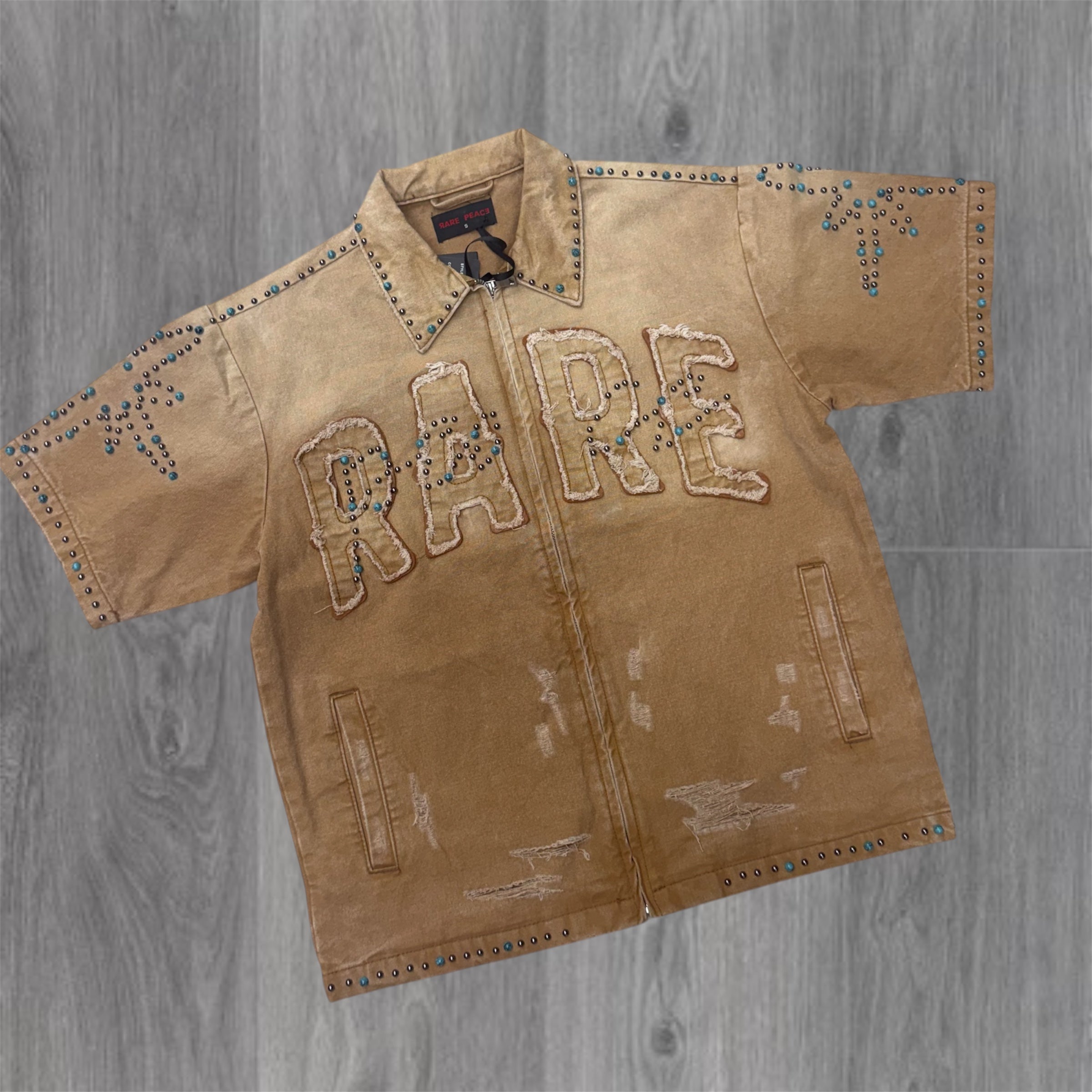 Rare Peace - Rare Denim Shirt - Wheat 6064