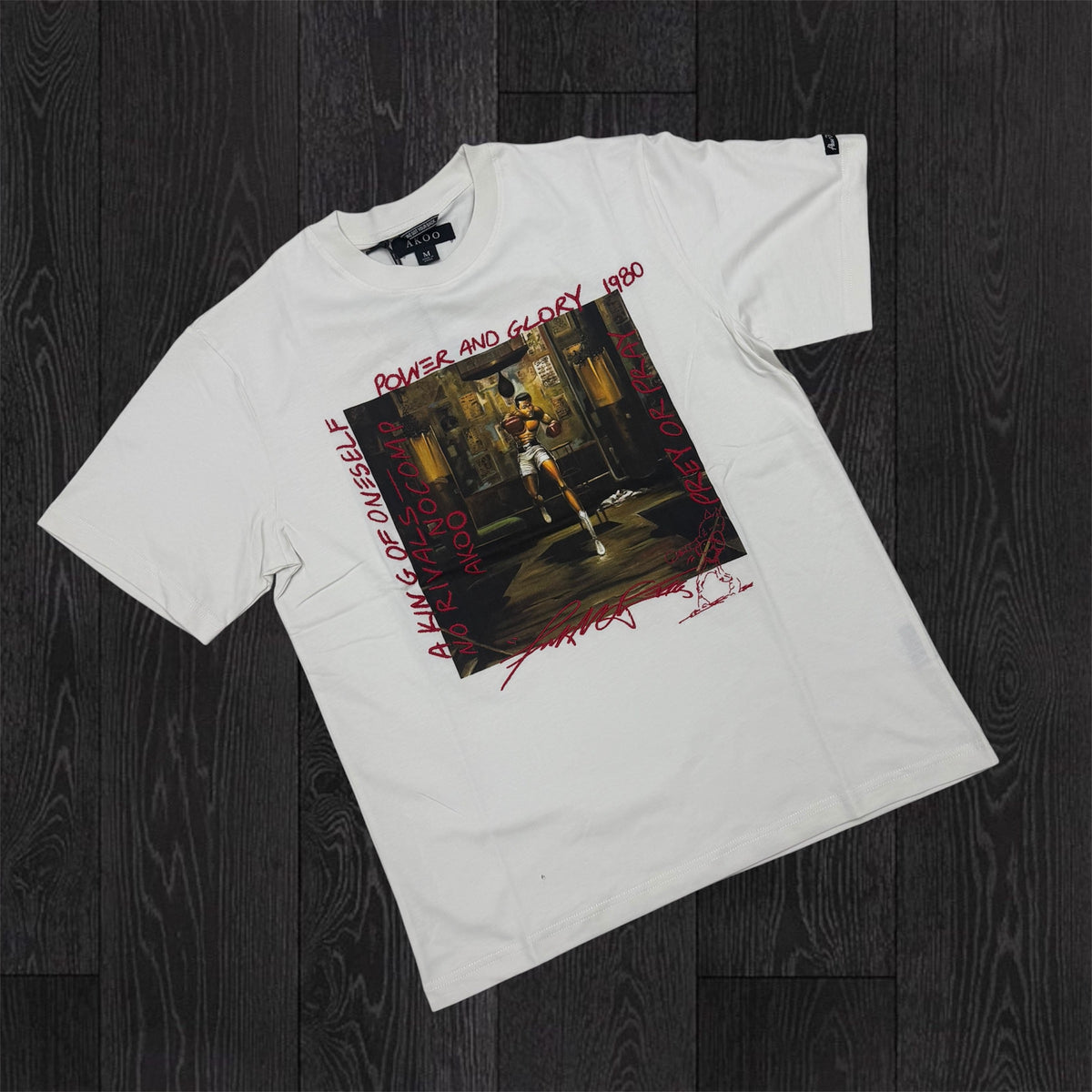 AKOO - Contender SS Tee - White 7313