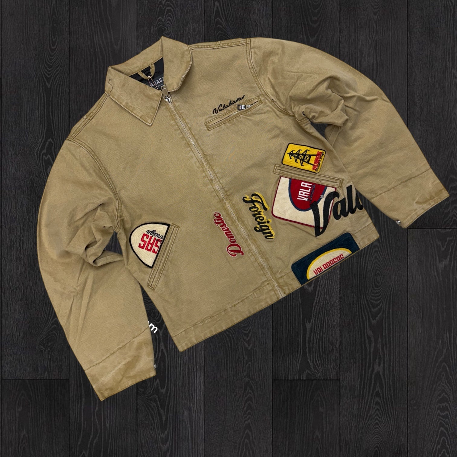 Valabasas - foreign Denim Jacket - Khaki - 1007