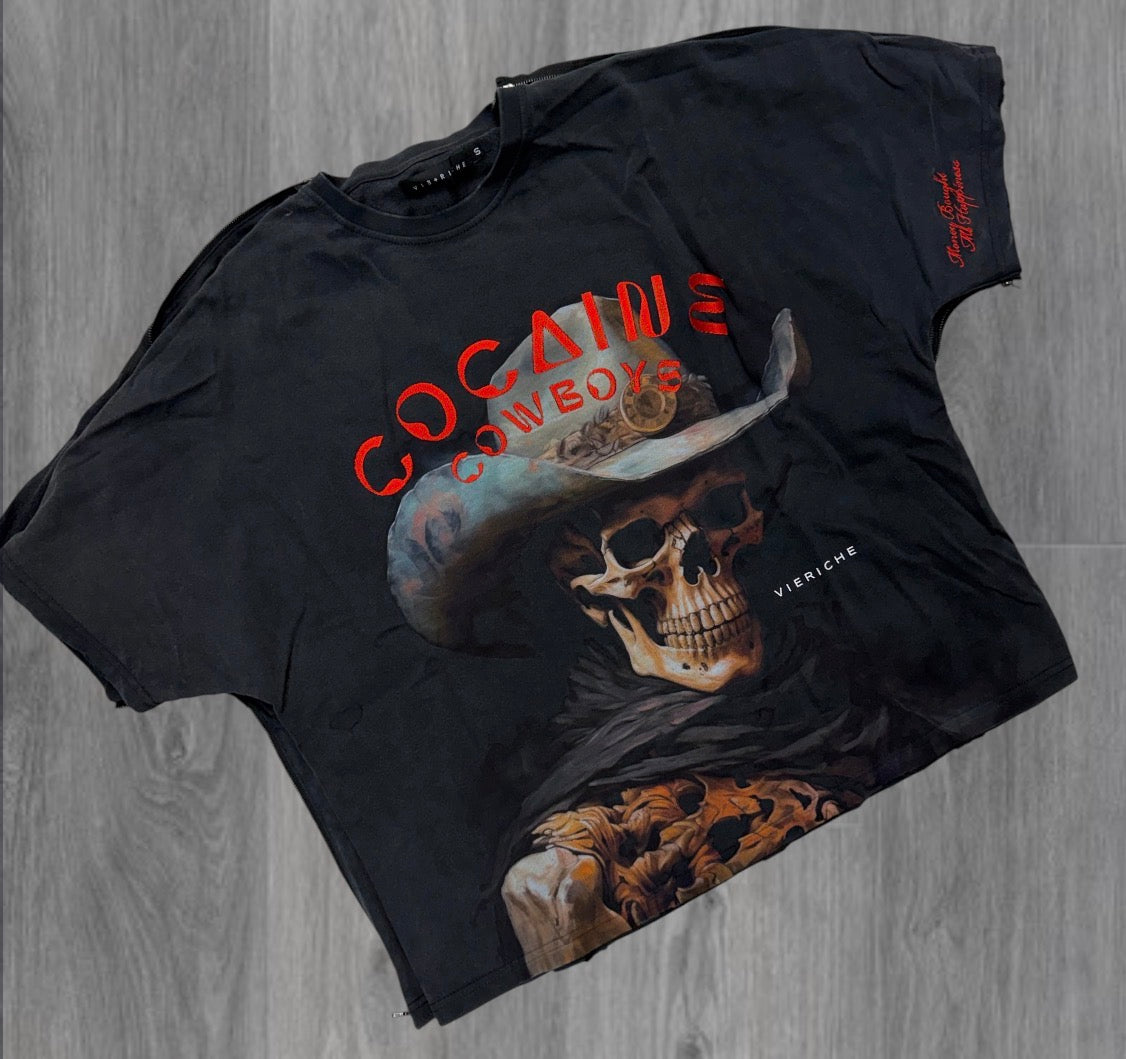 VR - CC Double T-shirt” - Black - 1510