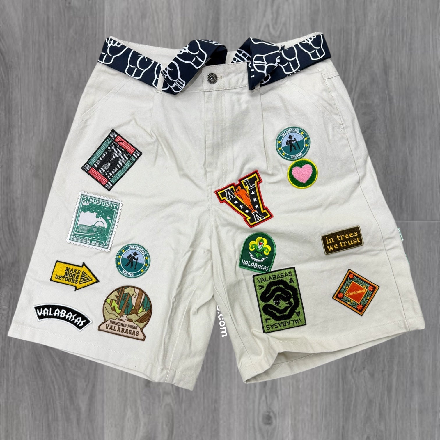 Valabasas - Outlawed Twill Shorts - Beige - 1028