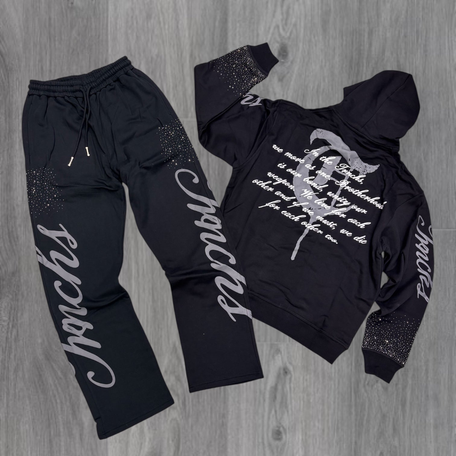 Trnchs - TRNCH CODE Sweatsuit - BLK - 27