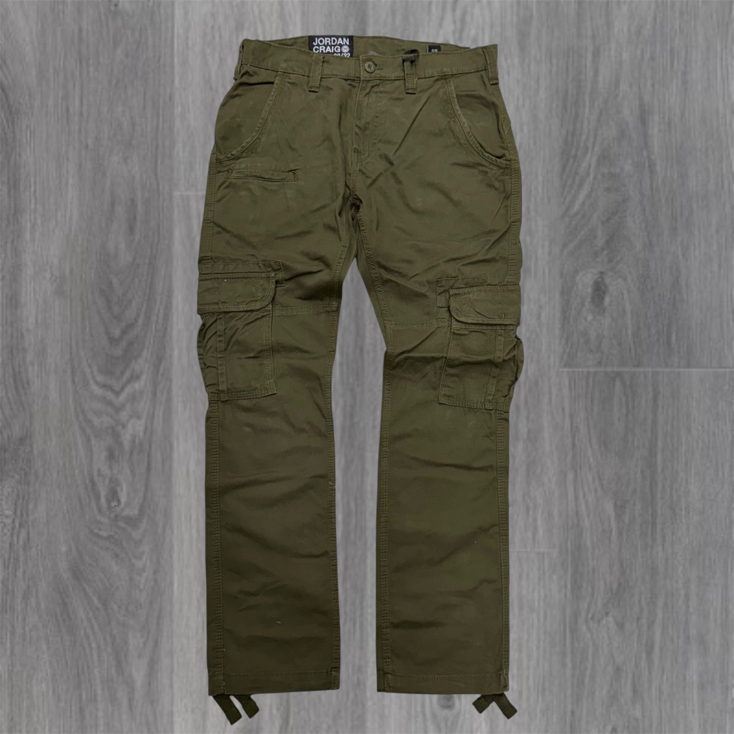 JC - Classic Cargo Pants - Army Green 5656