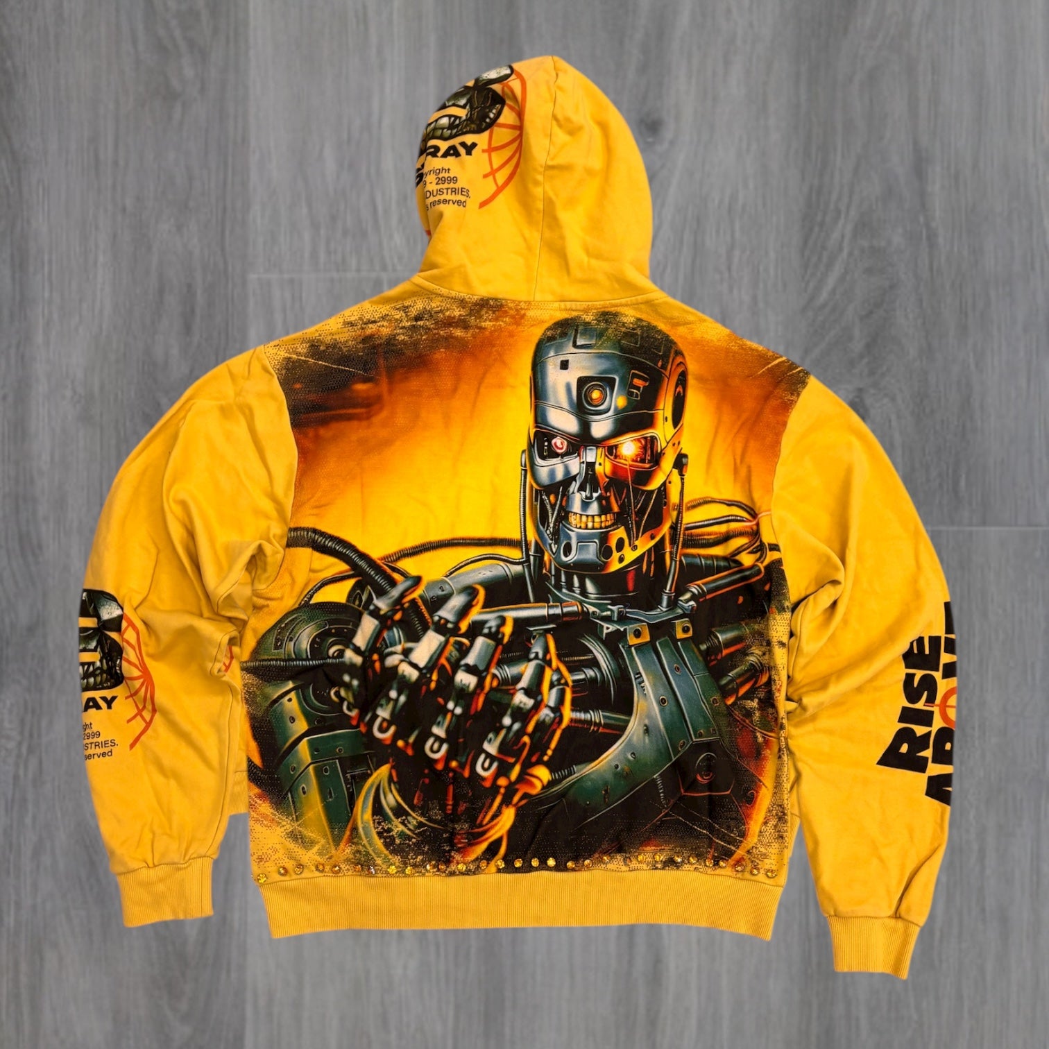 Stray - ROBOT Zip Up Hoodie - MSTRD - 1542