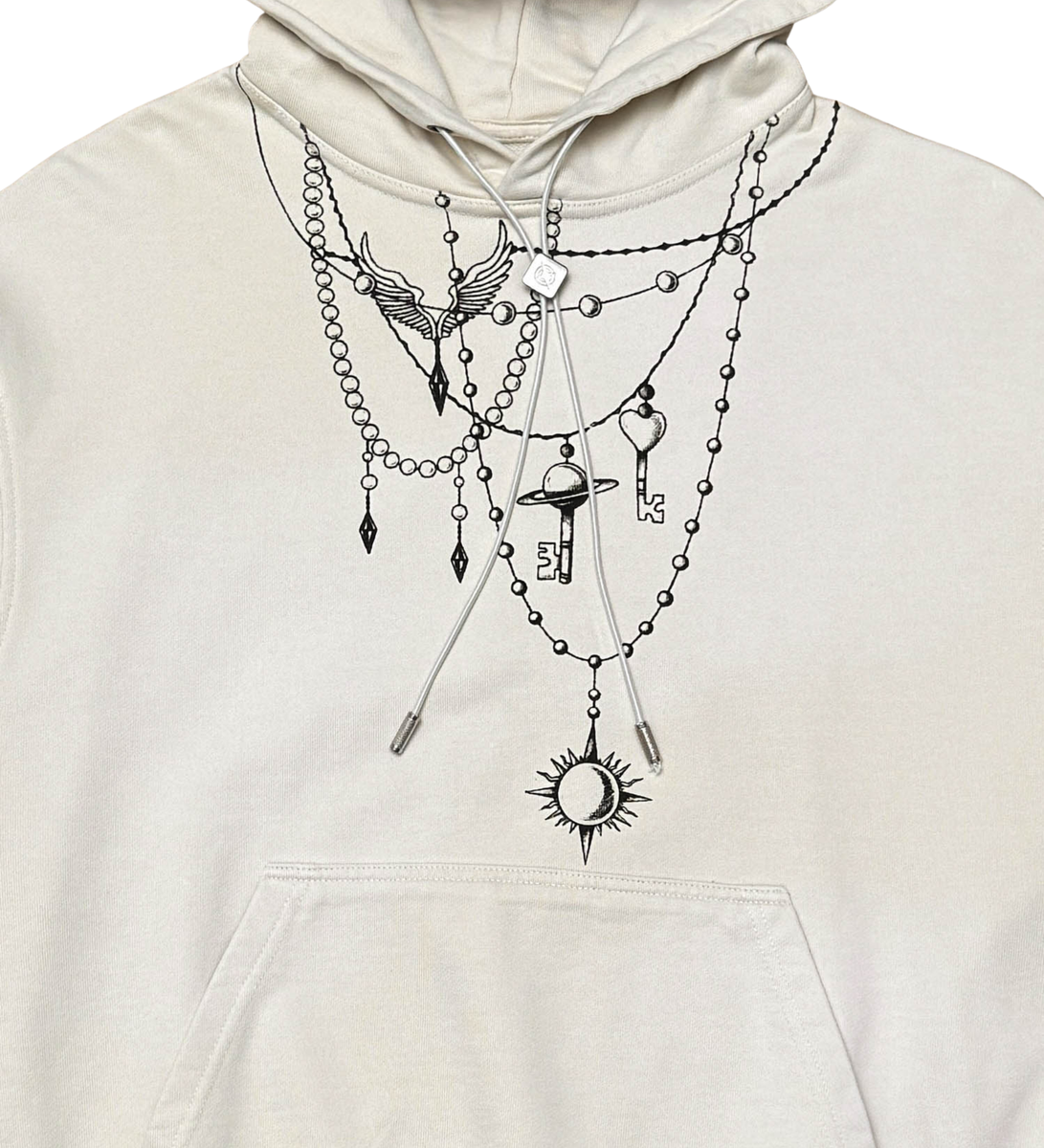 WRATHBOY - Wrath Crown Hoodie - Natural - 084 Z