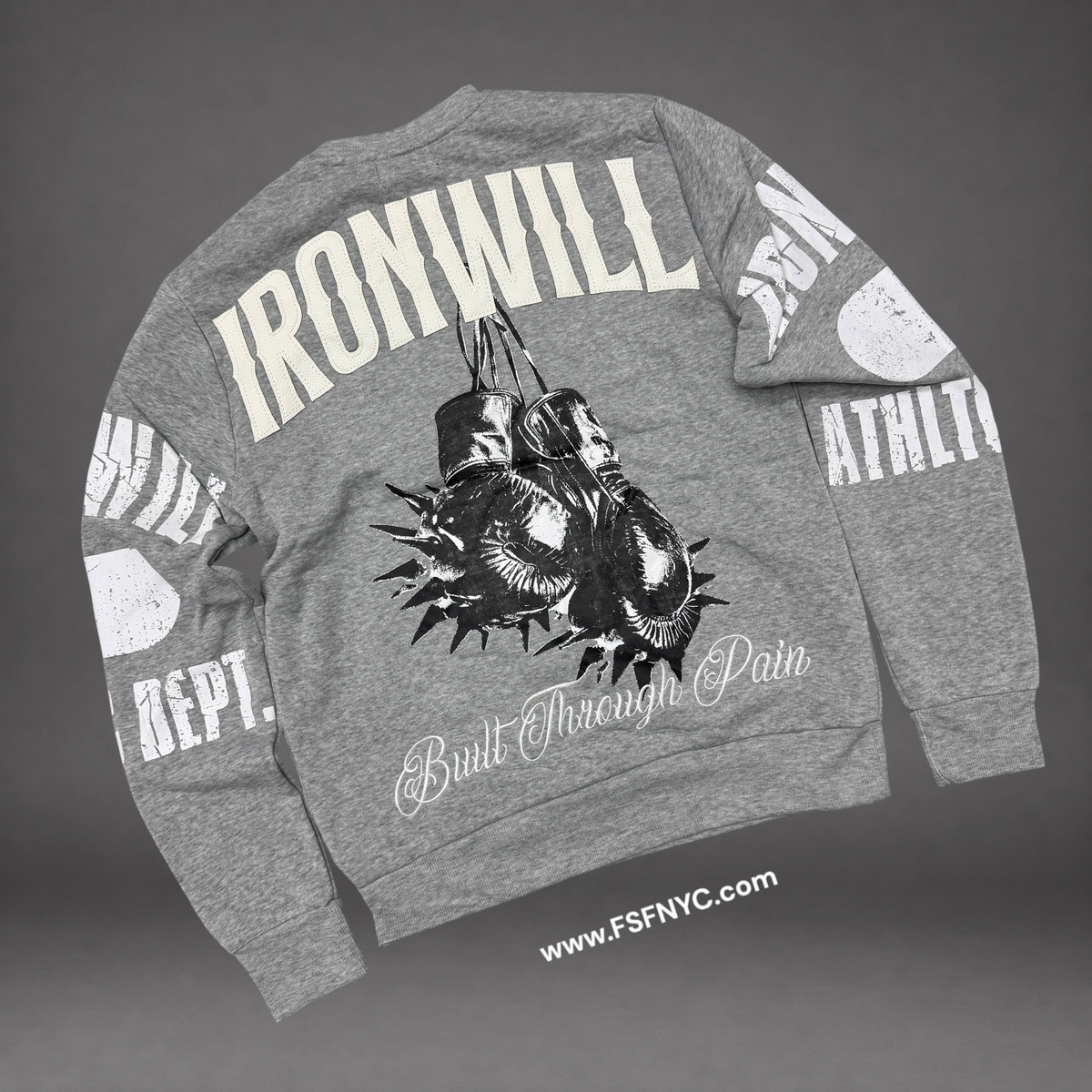 Pike - Iron Crew Sweatshirt - Grey - 2611
