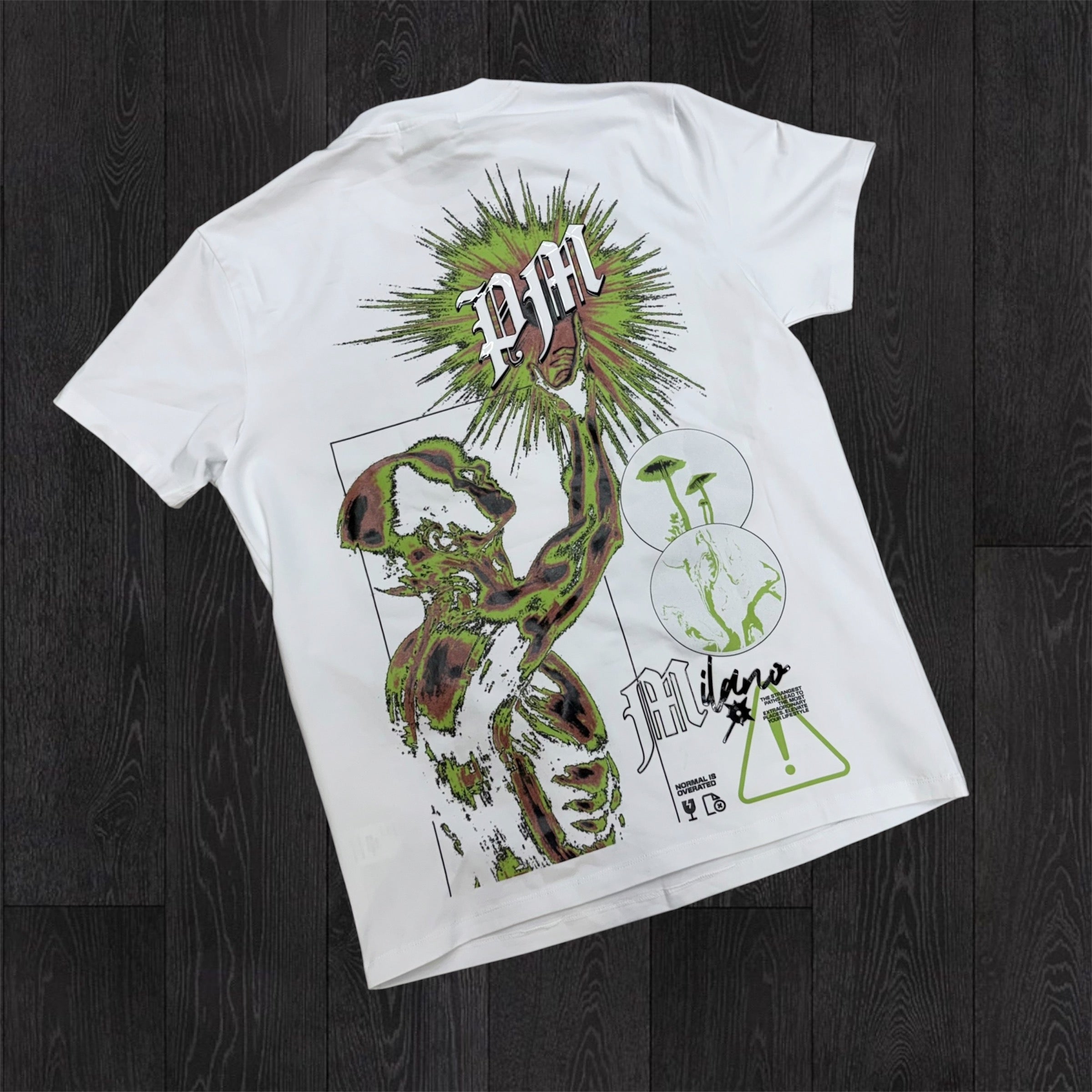 Milano - Elevated Lifestyle Tee - White 25331