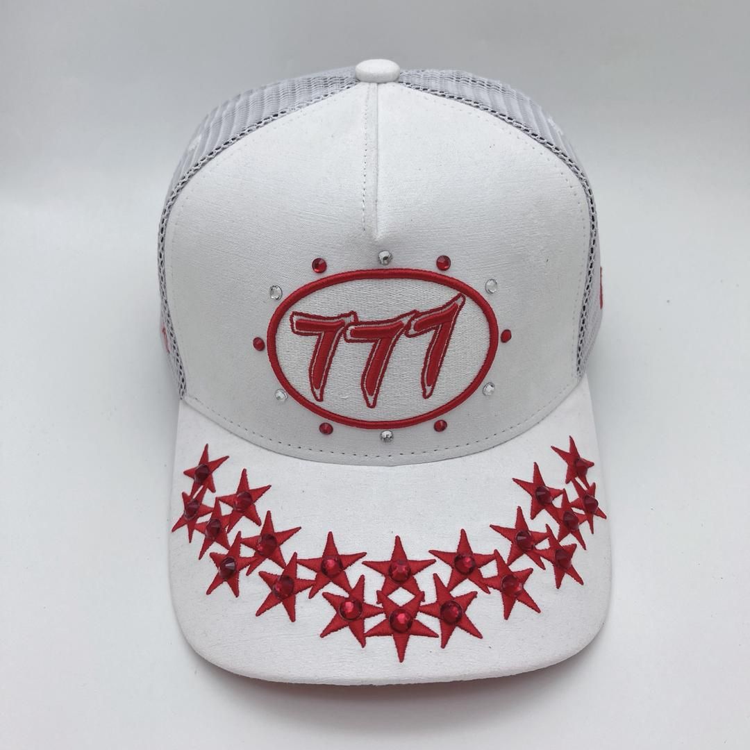 Hudson - 777 Circle Trucker hat - White V1