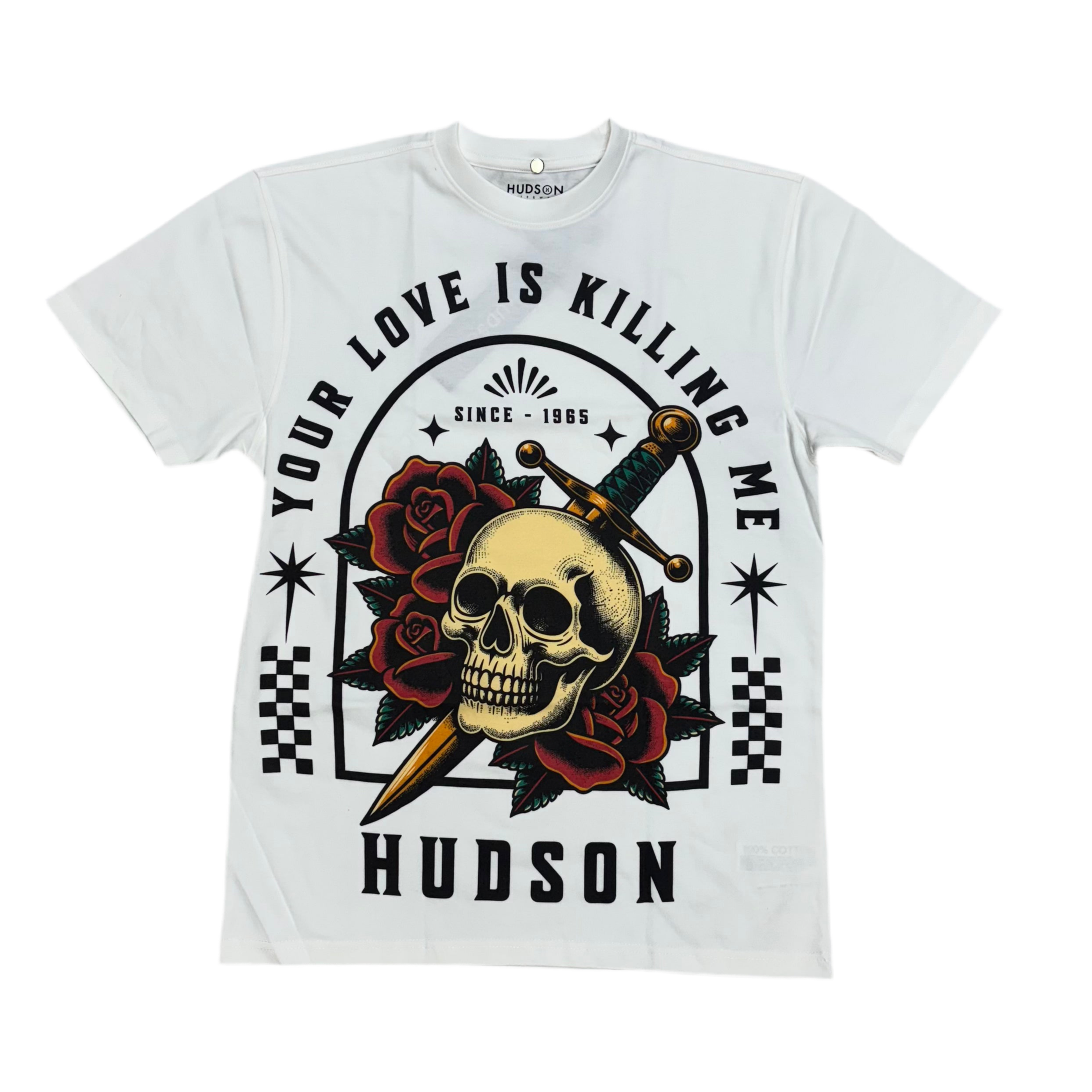 Hudson Your Love T-Shirt White 610
