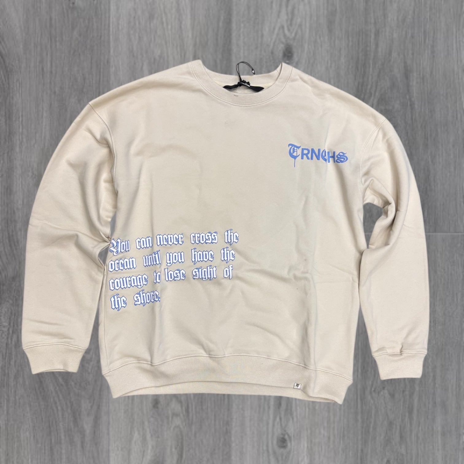 TRNCHS - SIGHT OF SHORE Crewneck - KHKI - 14
