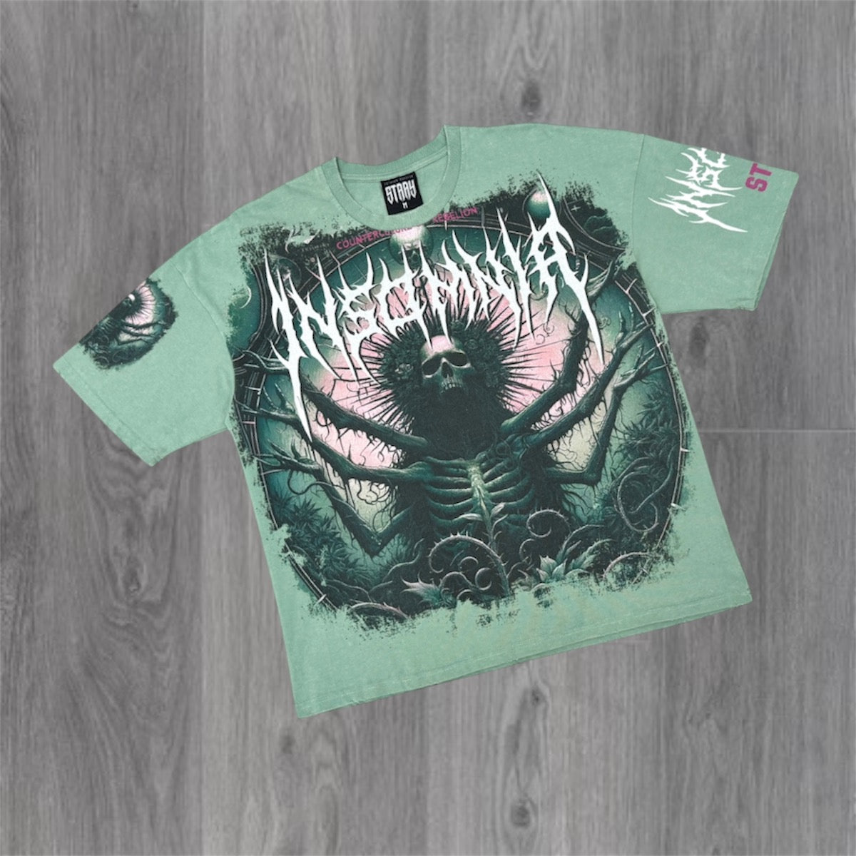 Stray - Insomnia T-shirt - Moss 1723
