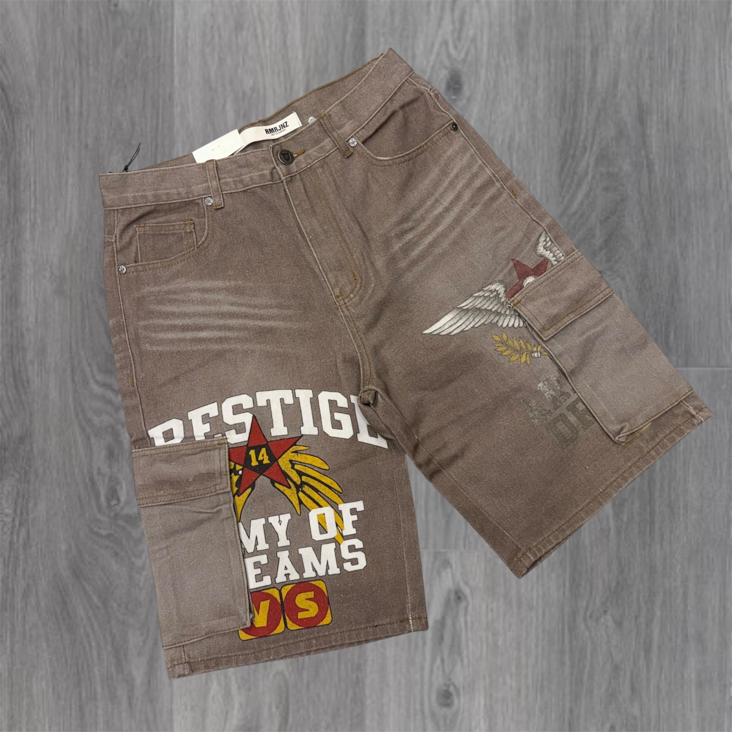 Armor - Prestige Jean Shorts - Brown 227
