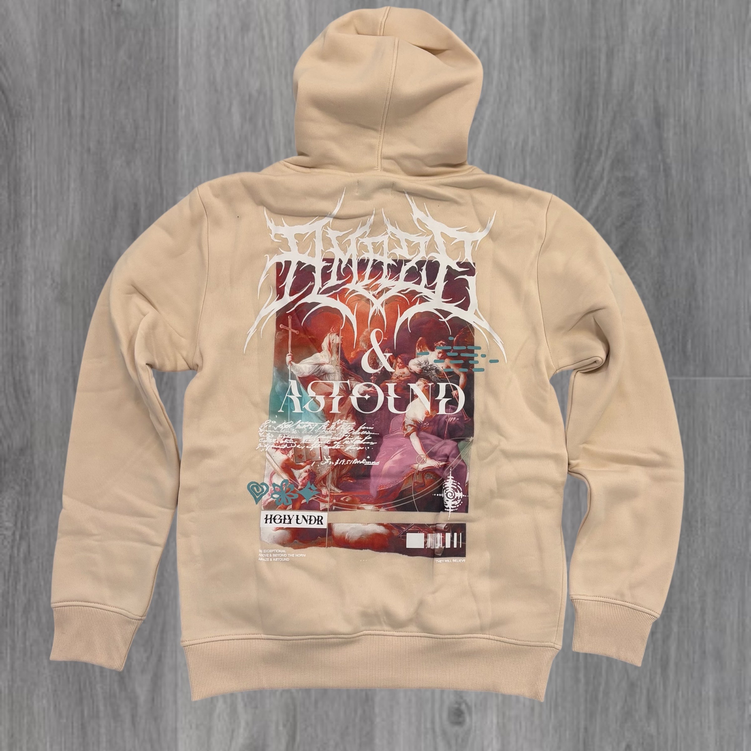 UNDRTD - Stacked ASTOUND Sweatsuit - OATMEAL- 5605 5205